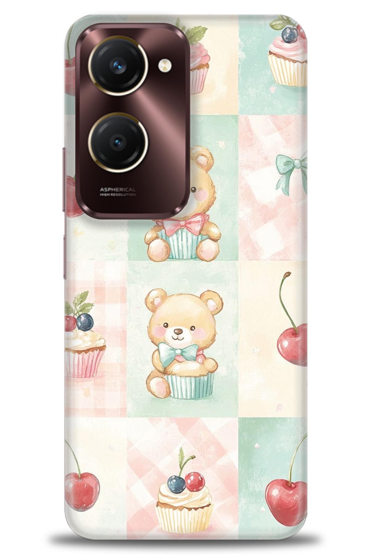 CooperTech Vivo Y18 İle Uyumlu HD Baskılı Silikon Kılıf / Y V ÖzelSeri Vivo - 2811