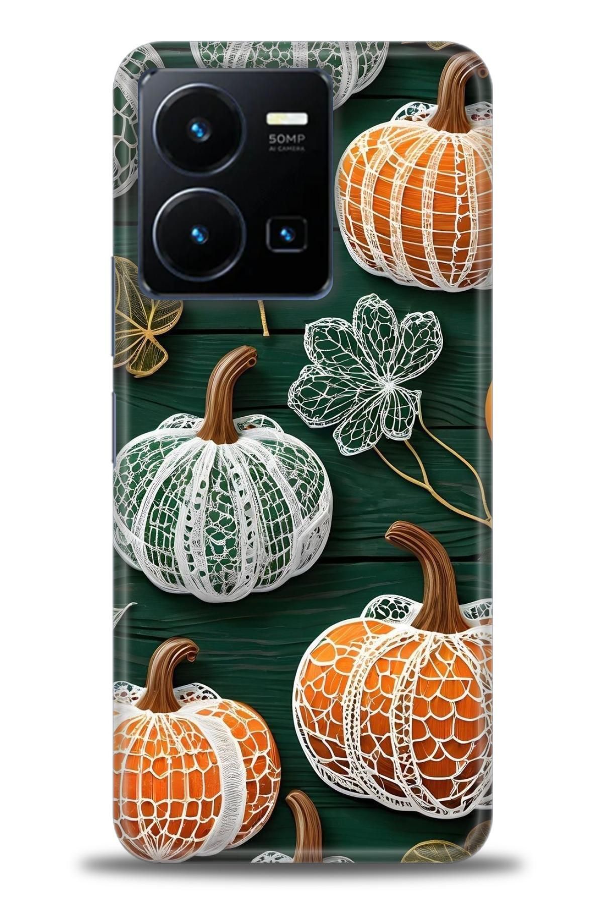 CooperTech Vivo Y35 İle Uyumlu HD Baskılı Silikon Kılıf / Y V ÖzelSeri Vivo - 2535