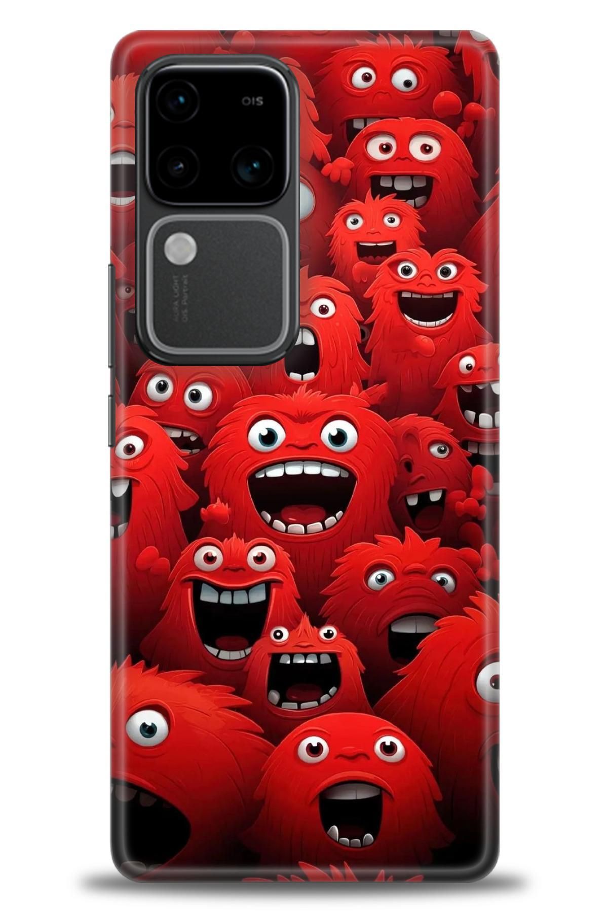 CooperTech Vivo V30 İle Uyumlu HD Baskılı Silikon Kılıf / Y V ÖzelSeri Vivo - 2262