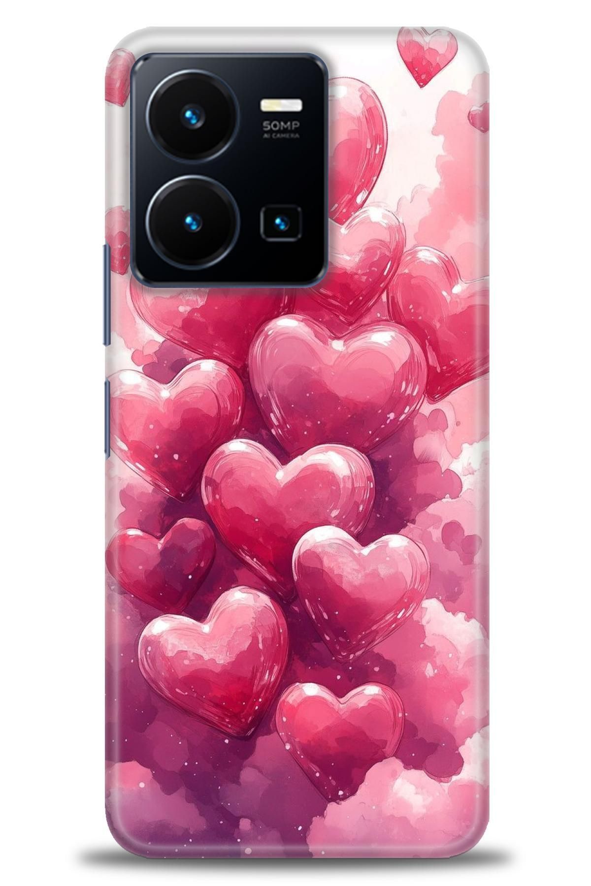 CooperTech Vivo Y22S İle Uyumlu HD Baskılı Silikon Kılıf - ÖzelSeriVivo - 2124