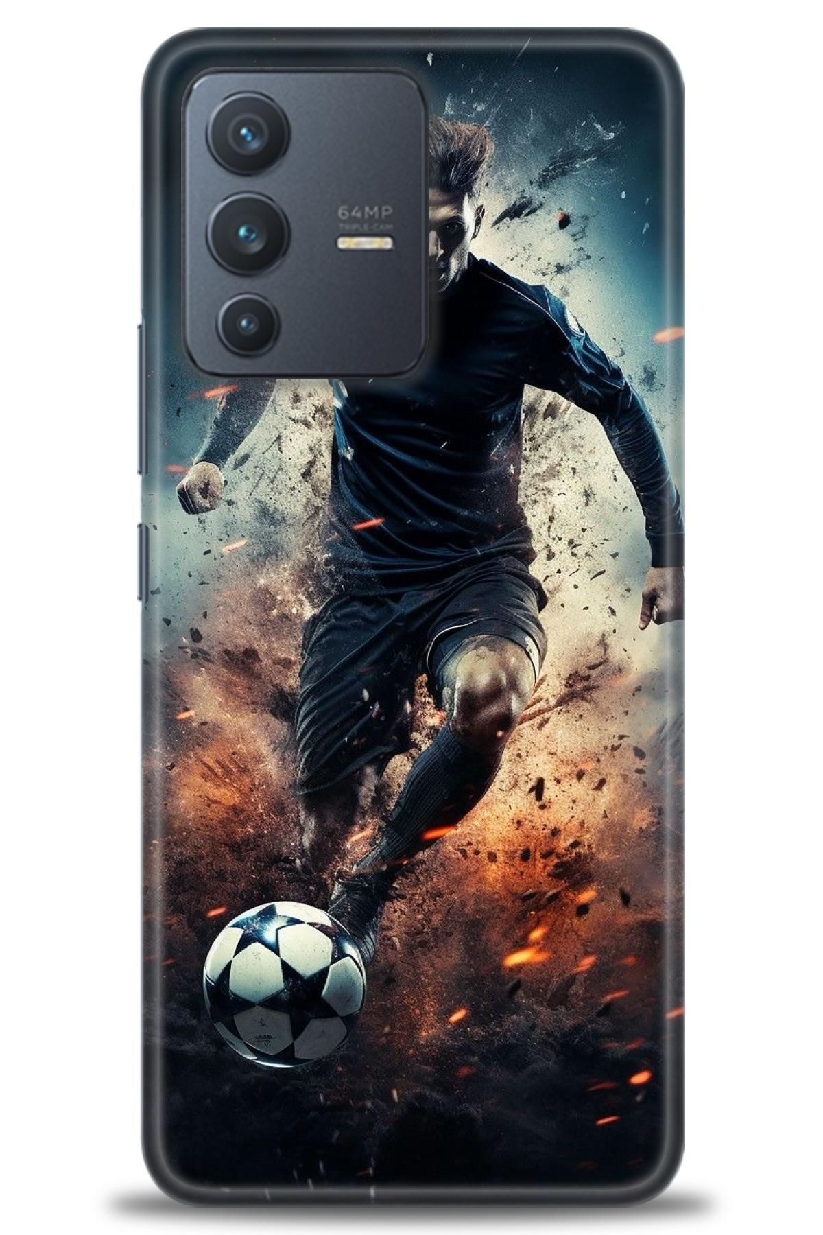 CooperTech Vivo V23 5G İle Uyumlu HD Baskılı Silikon Kılıf / Y V ÖzelSeri Vivo - 2136
