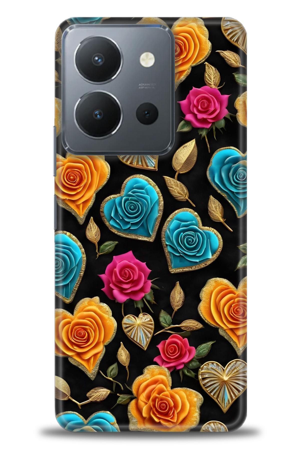 CooperTech Vivo Y36 4G İle Uyumlu HD Baskılı Silikon Kılıf / Y V ÖzelSeri Vivo - 2813