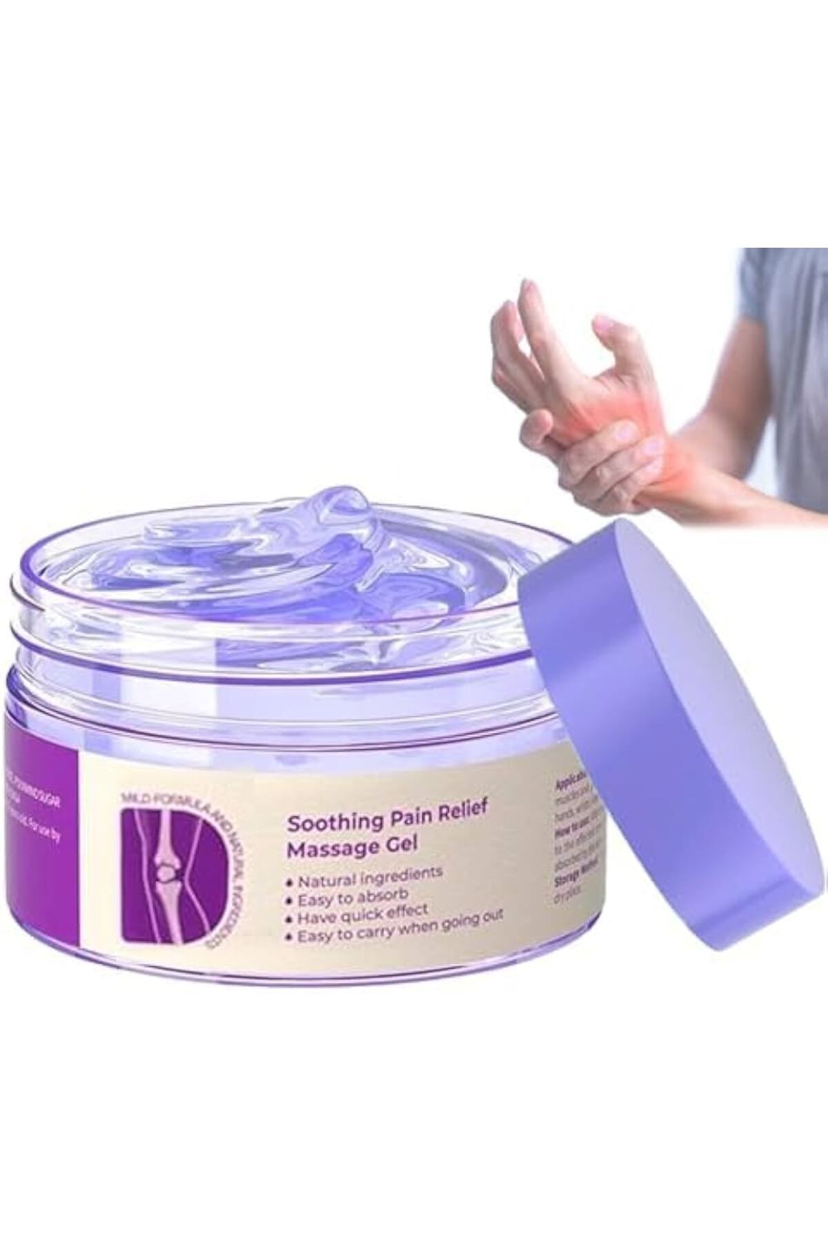 Beauty Box Diz Eklem Romatizmal ve Fıtık Ağrılarında Etkili Masaj Jeli 50ml Ozonlu Masaj Jeli