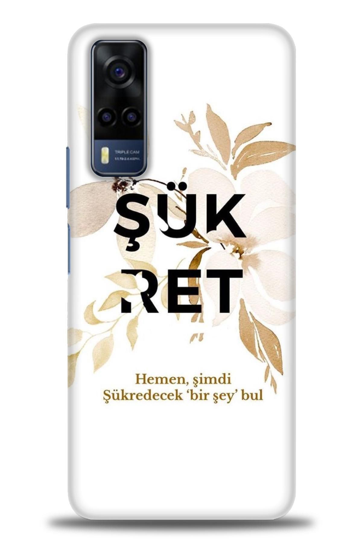 CooperTech Vivo Y53S / Y51 İle Uyumlu HD Baskılı Silikon Kılıf / Y V ÖzelSeri Vivo - 2921