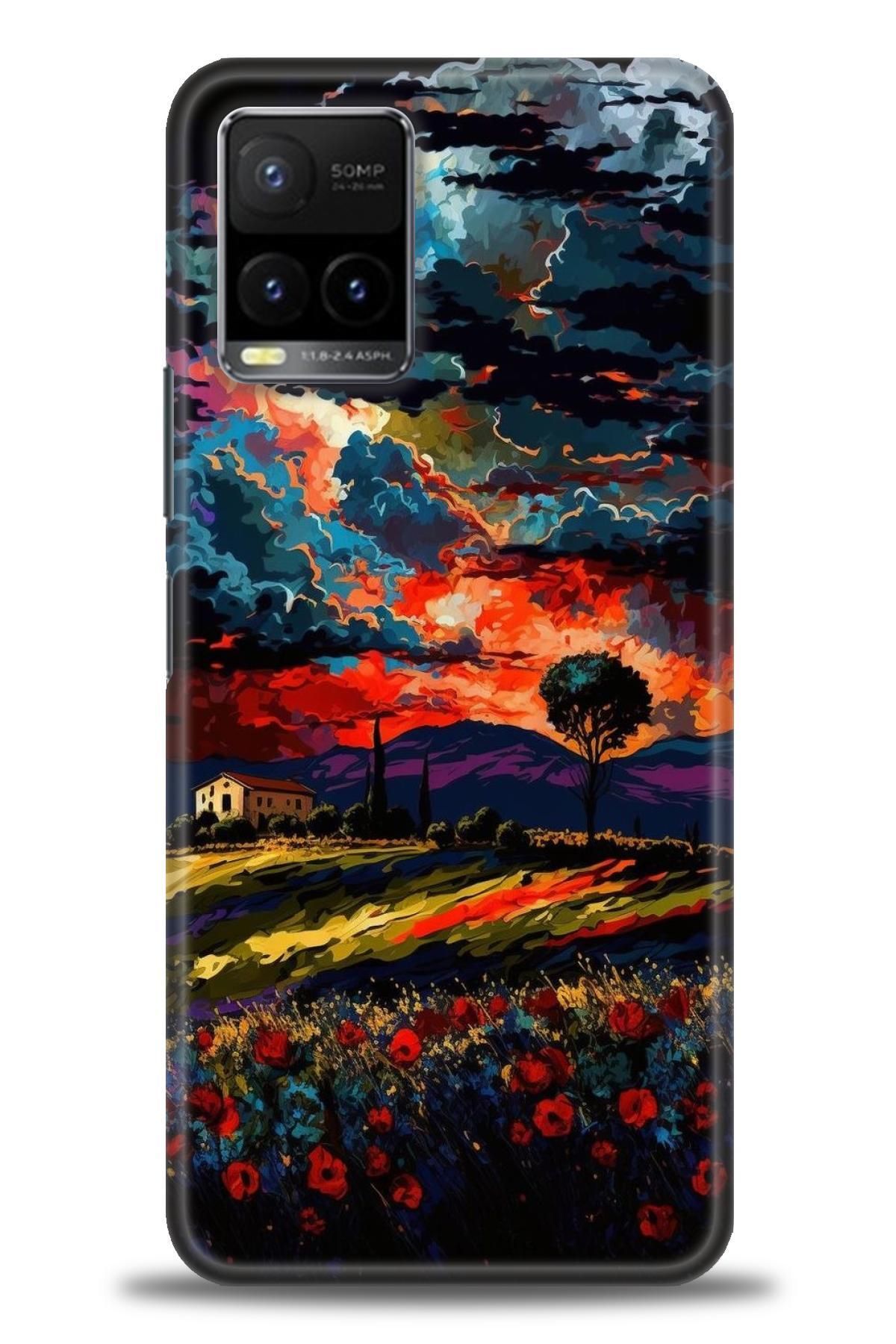 CooperTech Vivo Y33S / Y32 İle Uyumlu HD Baskılı Silikon Kılıf - ÖzelSeriVivo - 2053