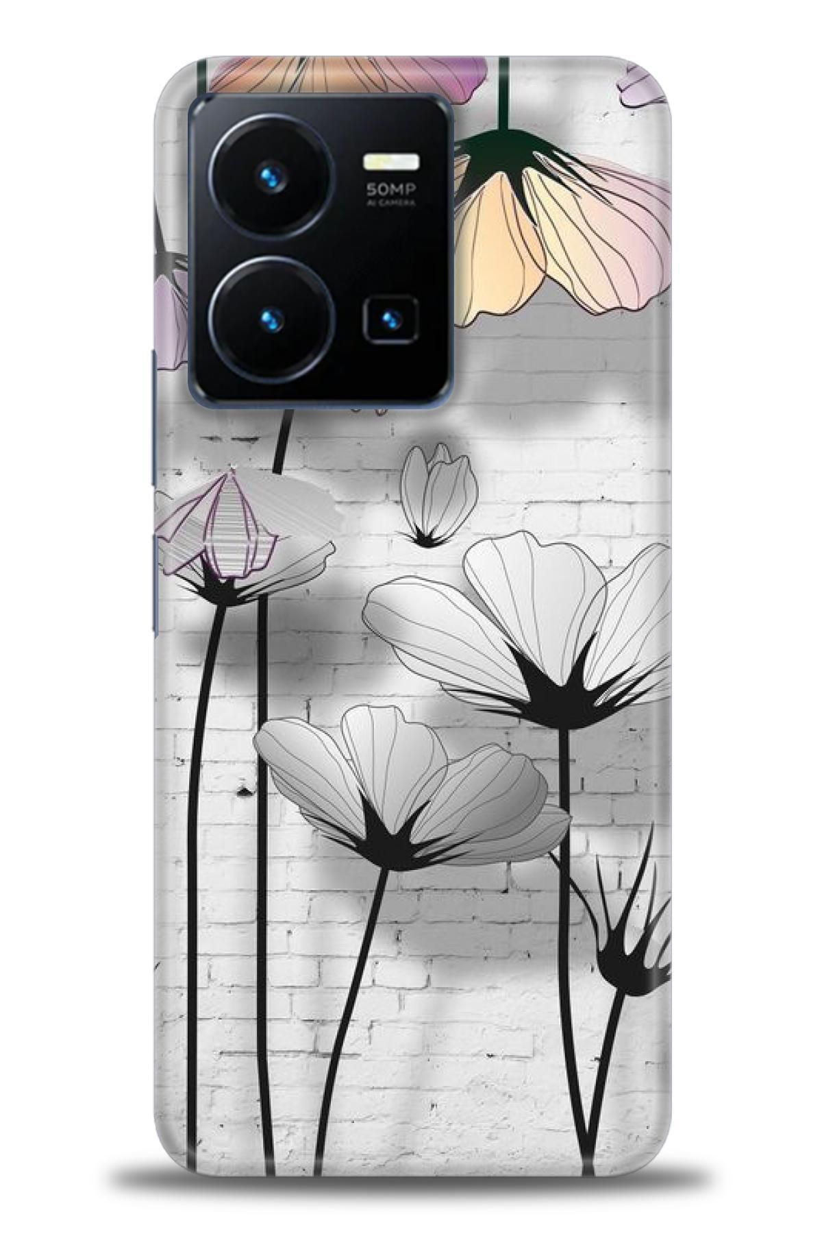 CooperTech Vivo Y35 İle Uyumlu HD Baskılı Silikon Kılıf / Y V ÖzelSeri Vivo - 2944