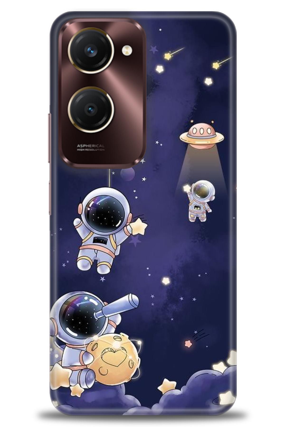 CooperTech Vivo Y18 İle Uyumlu HD Baskılı Silikon Kılıf / Y V ÖzelSeri Vivo - 2631