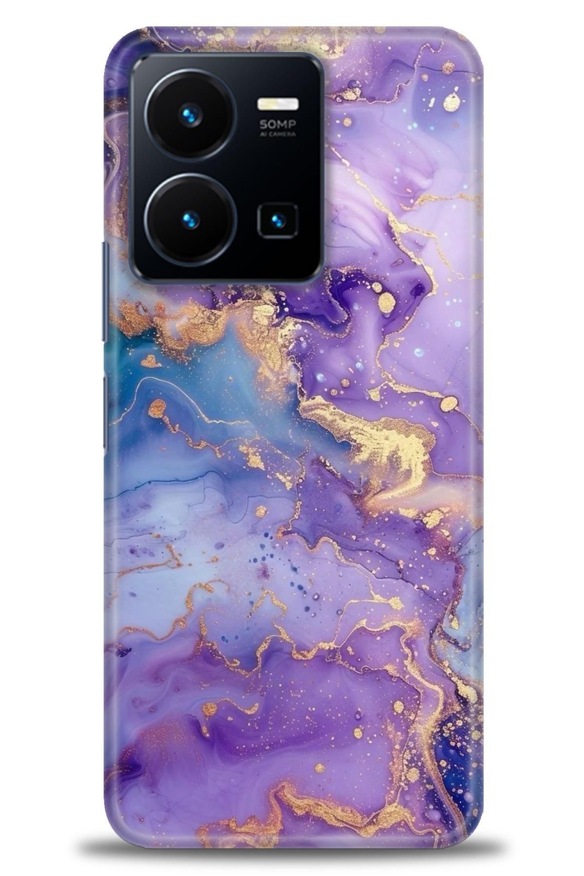 CooperTech Vivo Y22S İle Uyumlu HD Baskılı Silikon Kılıf - ÖzelSeriVivo - 2300