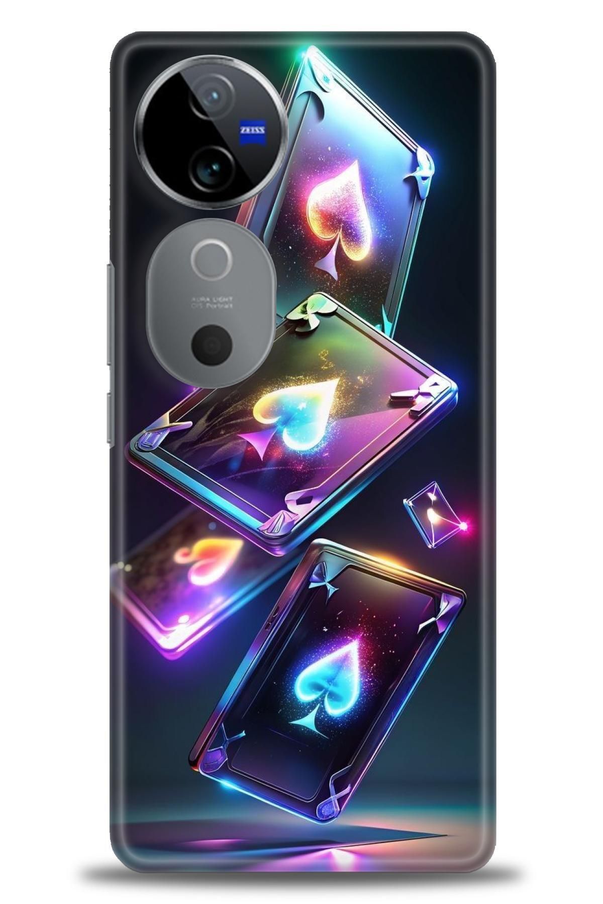 CooperTech Vivo V40 5G İle Uyumlu HD Baskılı Silikon Kılıf - ÖzelSeriVivo - 2993