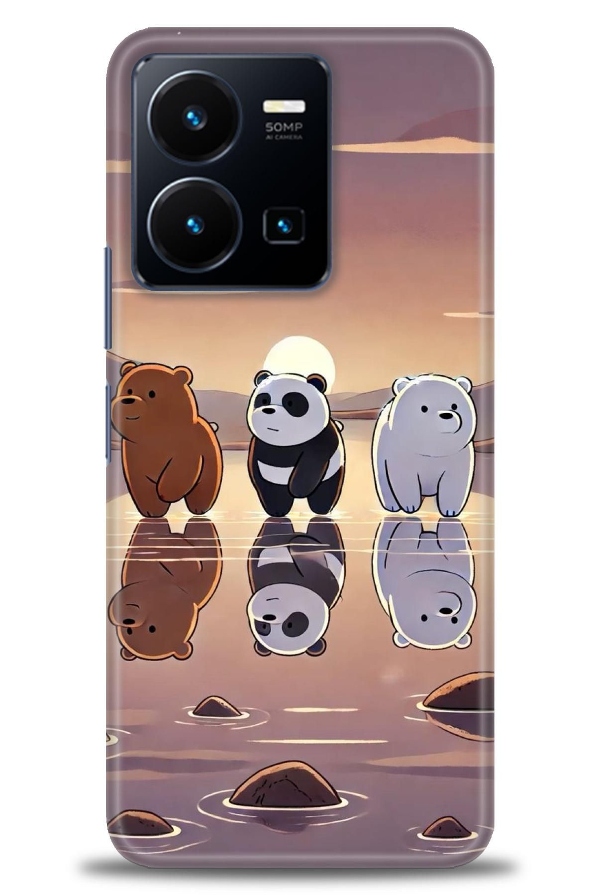 CooperTech Vivo Y22S İle Uyumlu HD Baskılı Silikon Kılıf - ÖzelSeriVivo - 2972