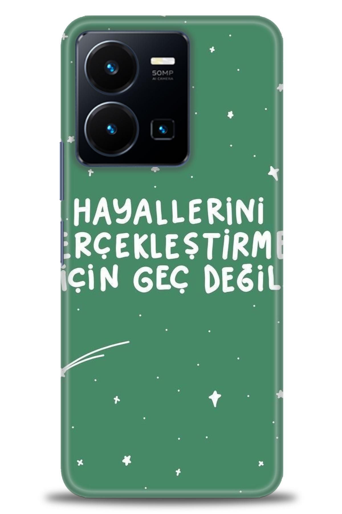 CooperTech Vivo Y22S İle Uyumlu HD Baskılı Silikon Kılıf - ÖzelSeriVivo - 2460