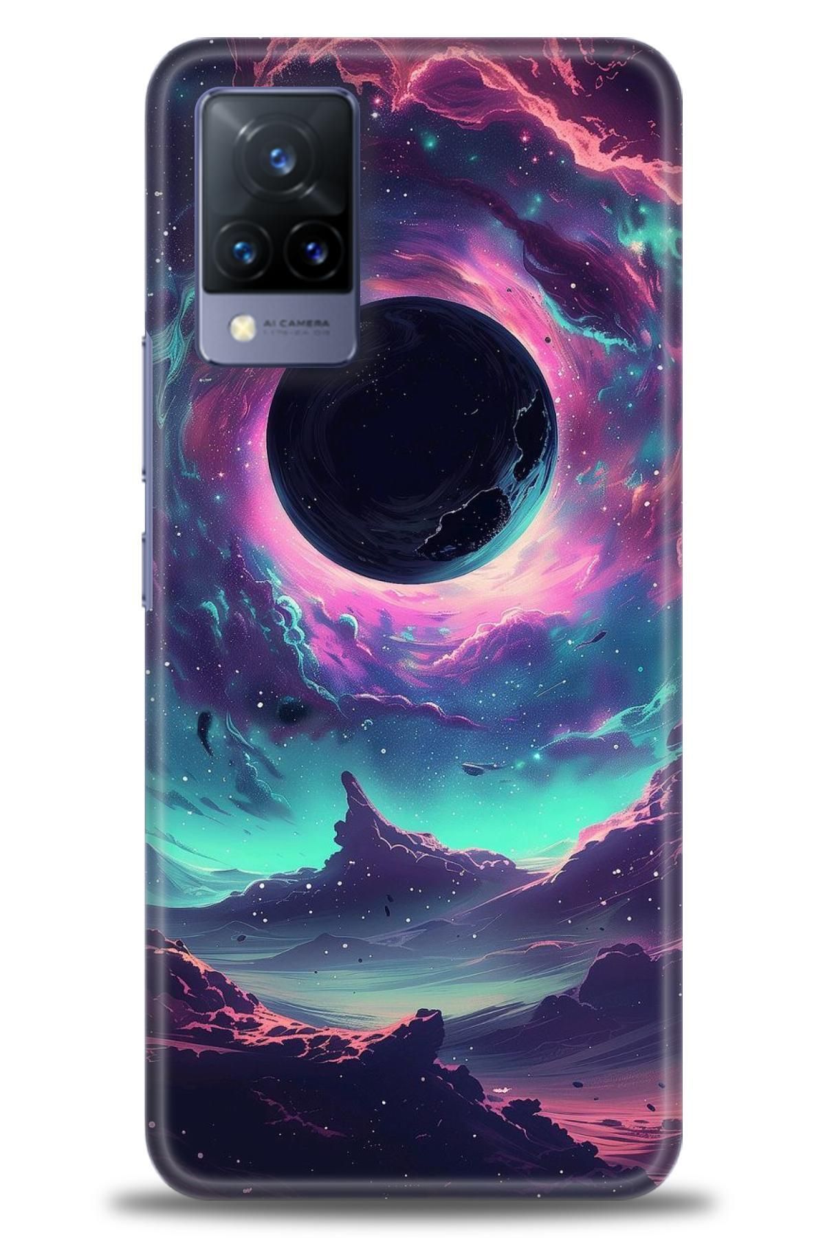 CooperTech Vivo V21 / V21E İle Uyumlu HD Baskılı Silikon Kılıf / Y V ÖzelSeri Vivo - 2744