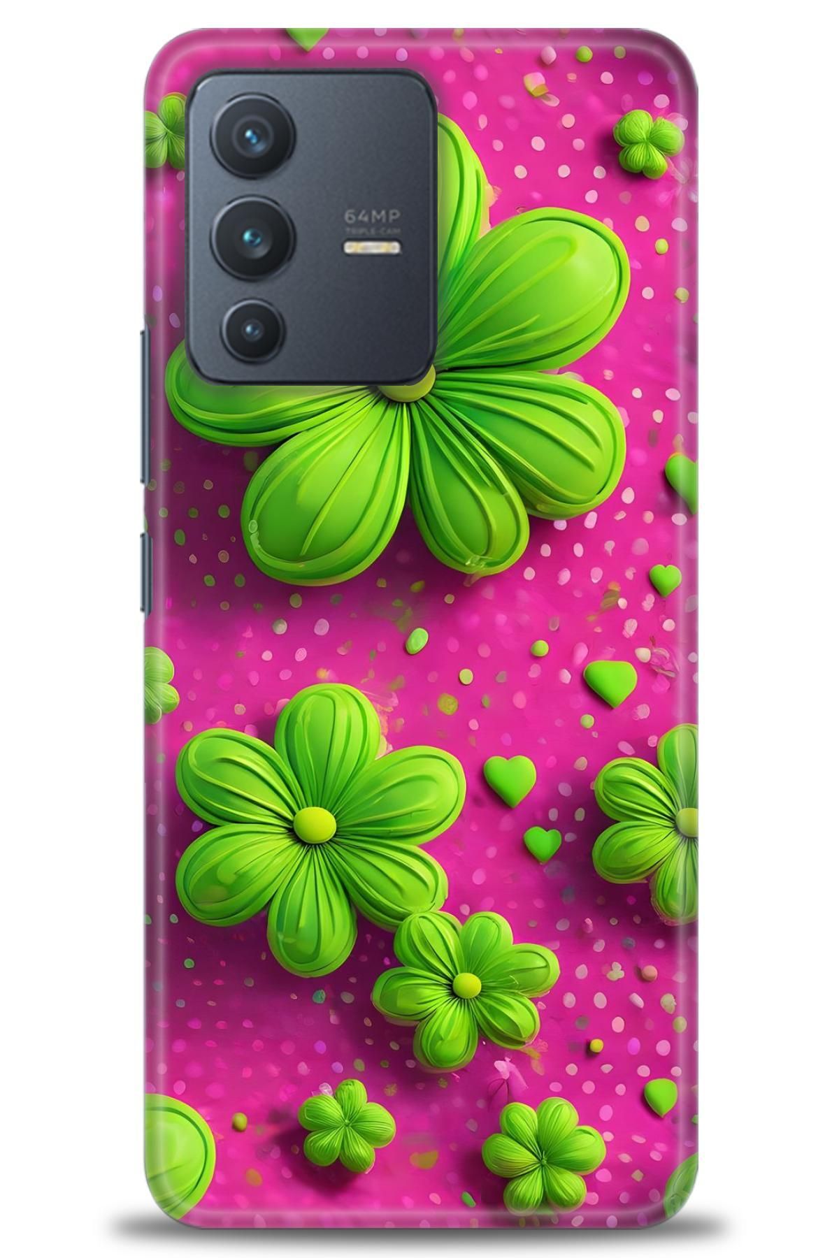 CooperTech Vivo V23 5G İle Uyumlu HD Baskılı Silikon Kılıf - ÖzelSeriVivo - 2097
