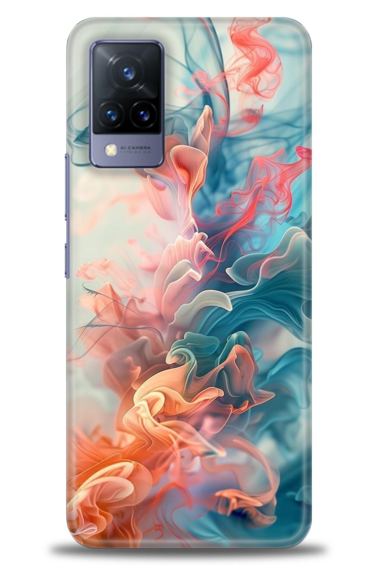 CooperTech Vivo V21 / V21E İle Uyumlu HD Baskılı Silikon Kılıf / Y V ÖzelSeri Vivo - 2010