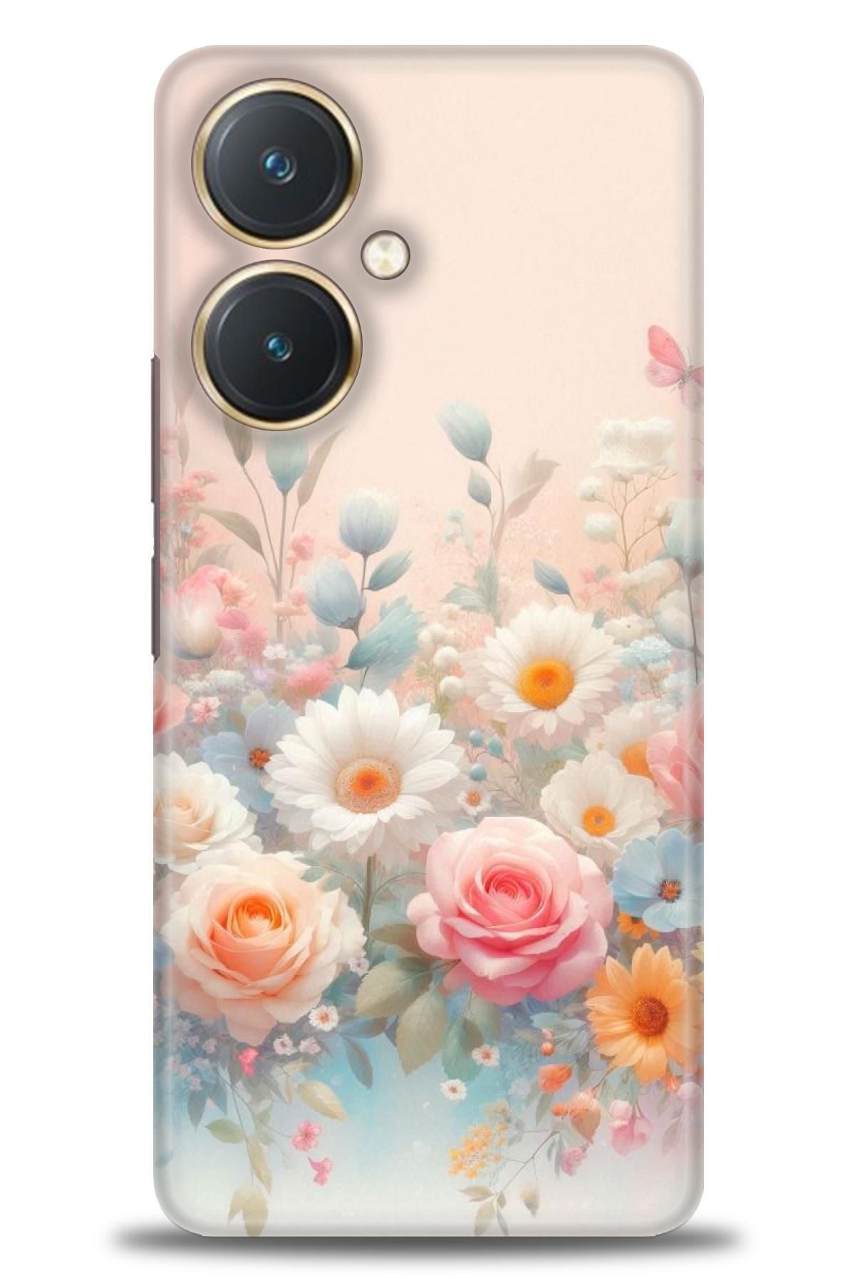 CooperTech Vivo Y27 İle Uyumlu HD Baskılı Silikon Kılıf - ÖzelSeriVivo - 2693