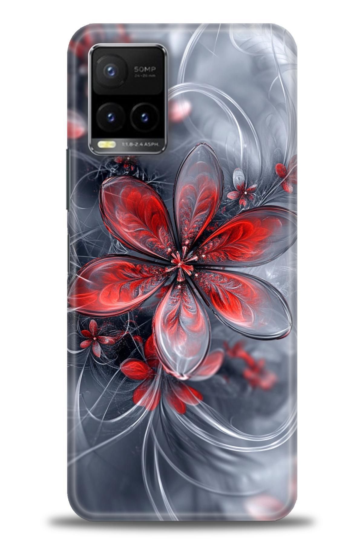 CooperTech Vivo Y21S / Y21 İle Uyumlu HD Baskılı Silikon Kılıf / Y V ÖzelSeri Vivo - 2081