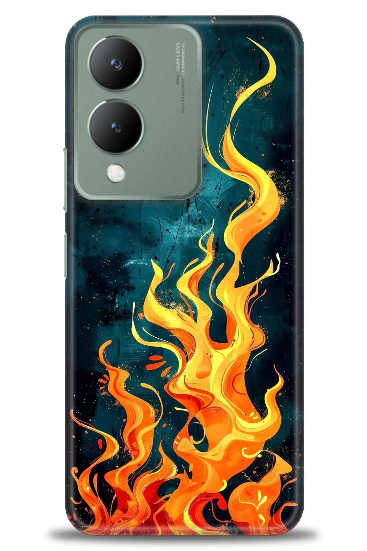 CooperTech Vivo Y17S İle Uyumlu HD Baskılı Silikon Kılıf - ÖzelSeriVivo - 2973