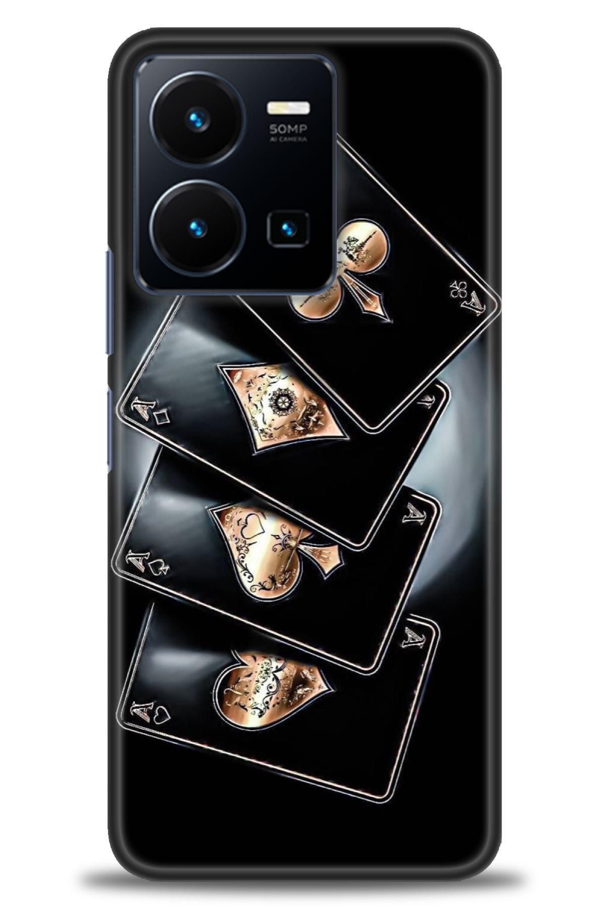 CooperTech Vivo Y22S İle Uyumlu HD Baskılı Silikon Kılıf / Y V ÖzelSeri Vivo - 2046