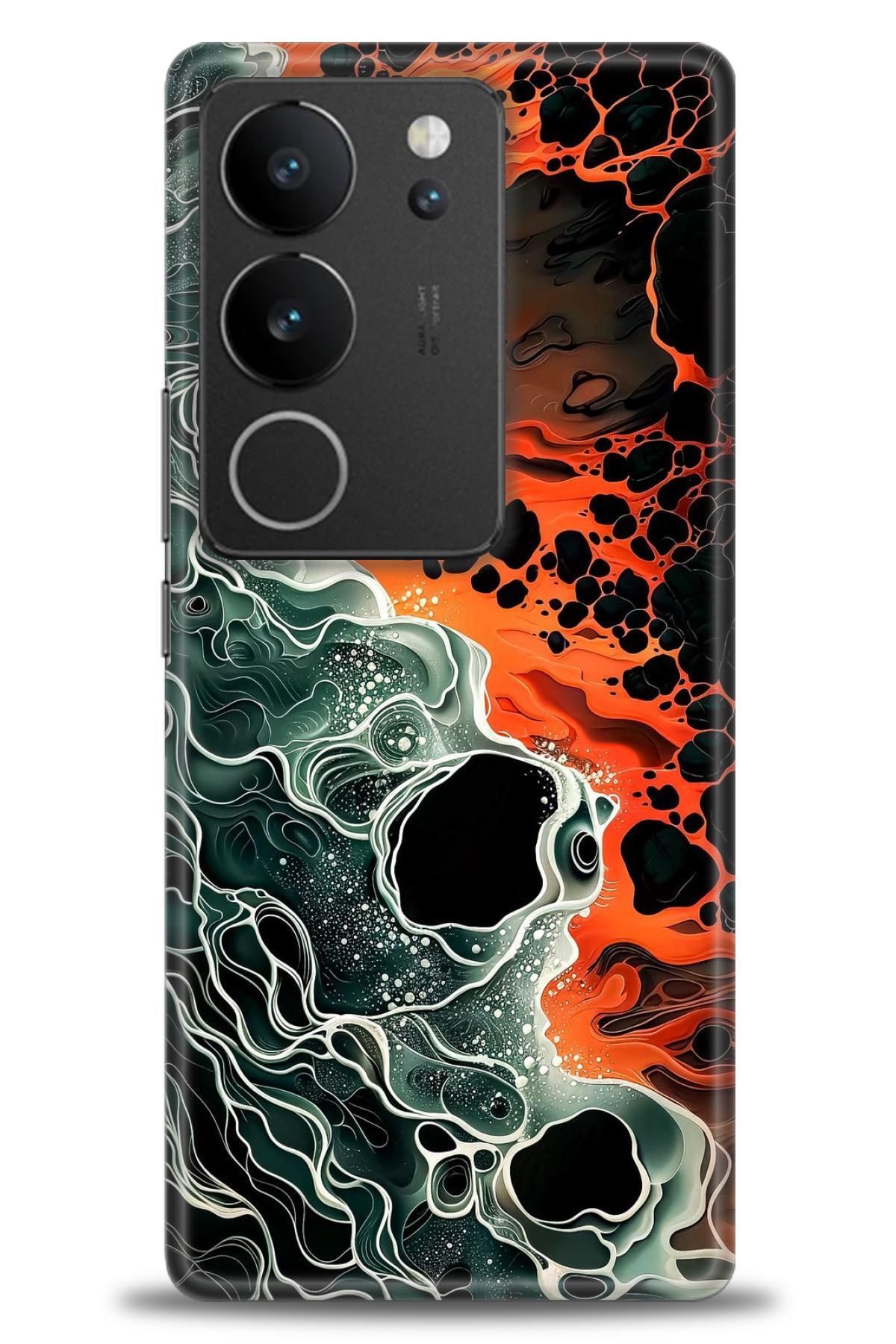 CooperTech Vivo V29 5G İle Uyumlu HD Baskılı Silikon Kılıf - ÖzelSeriVivo - 2157