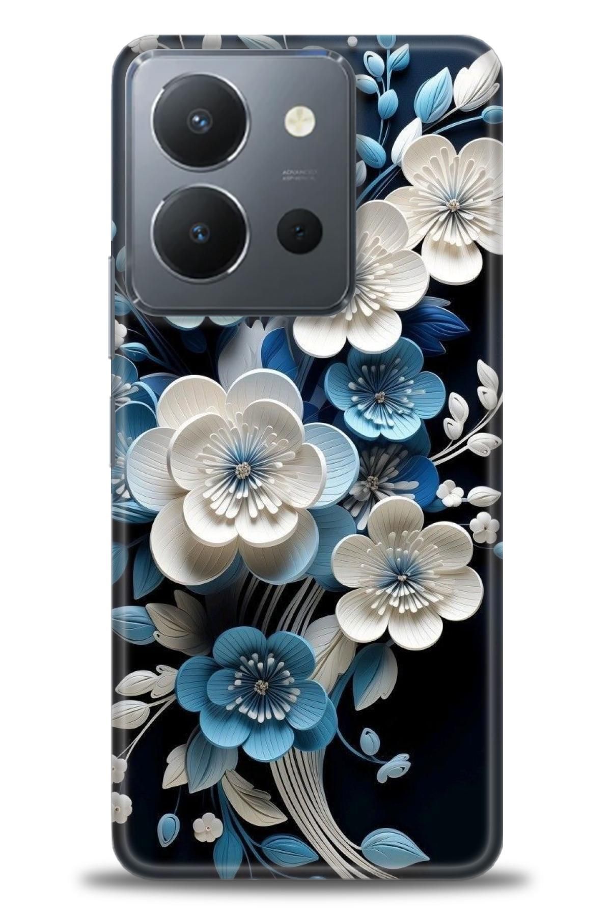 CooperTech Vivo Y36 4G İle Uyumlu HD Baskılı Silikon Kılıf / Y V ÖzelSeri Vivo - 2090