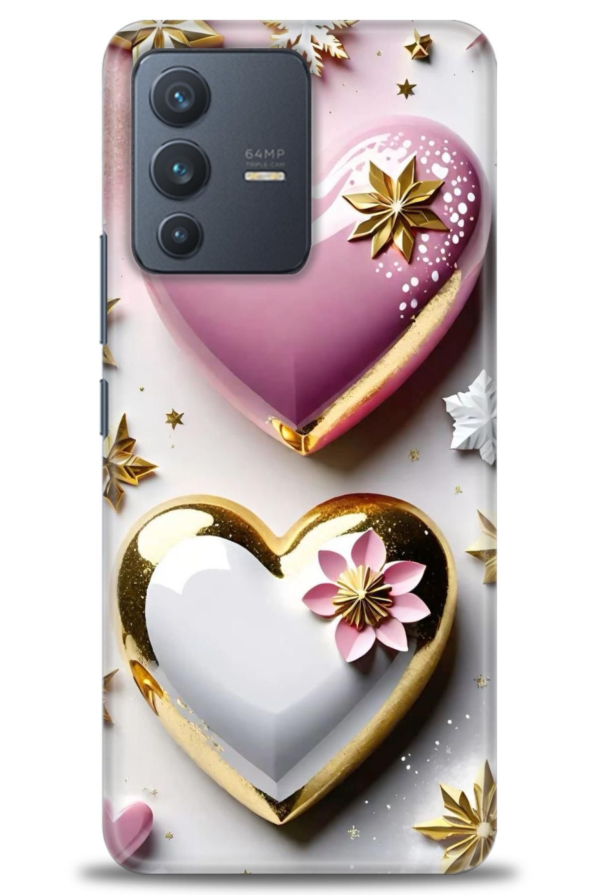 CooperTech Vivo V23 5G İle Uyumlu HD Baskılı Silikon Kılıf - ÖzelSeriVivo - 2620