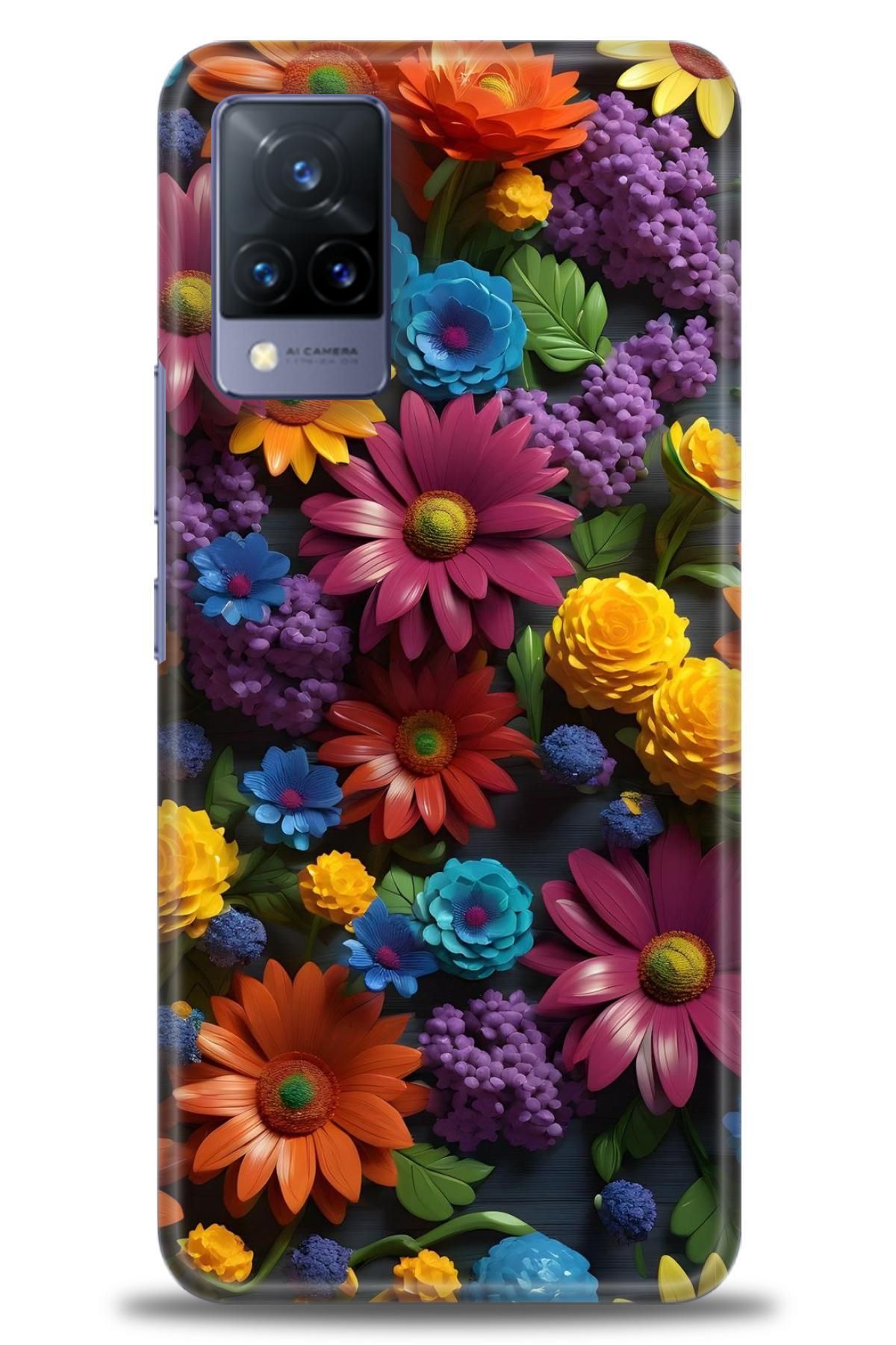 CooperTech Vivo V21 / V21E İle Uyumlu HD Baskılı Silikon Kılıf - ÖzelSeriVivo - 2748