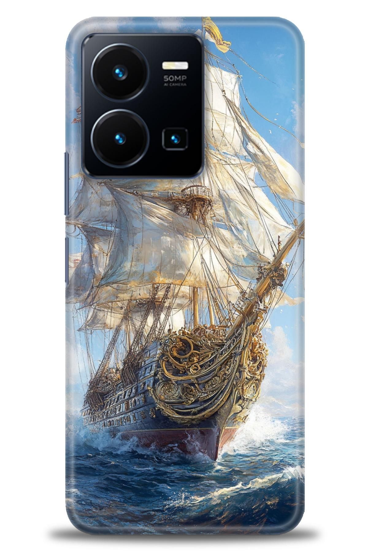 CooperTech Vivo Y22S İle Uyumlu HD Baskılı Silikon Kılıf - ÖzelSeriVivo - 2604