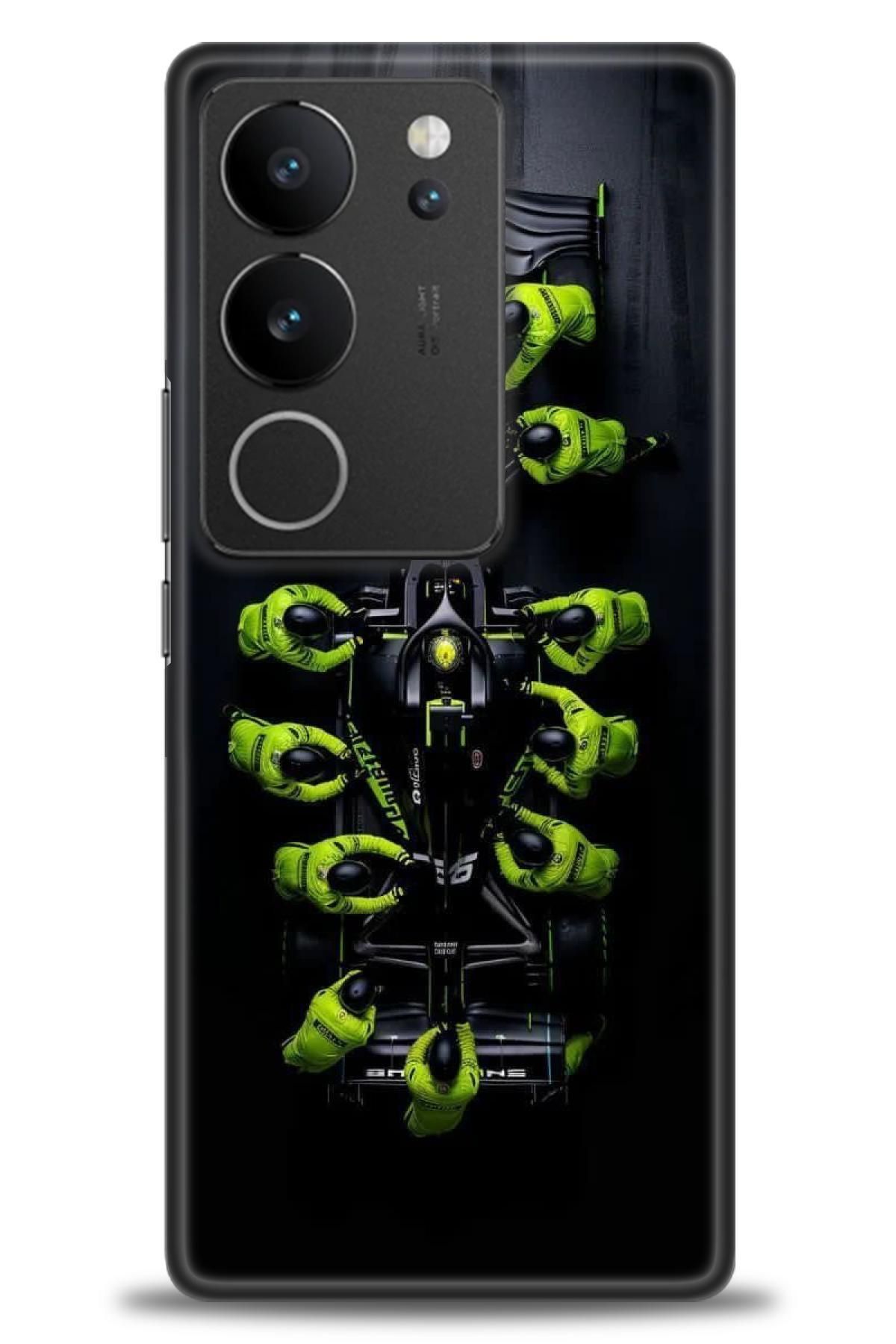 CooperTech Vivo V29 5G İle Uyumlu HD Baskılı Silikon Kılıf / Y V ÖzelSeri Vivo - 2837
