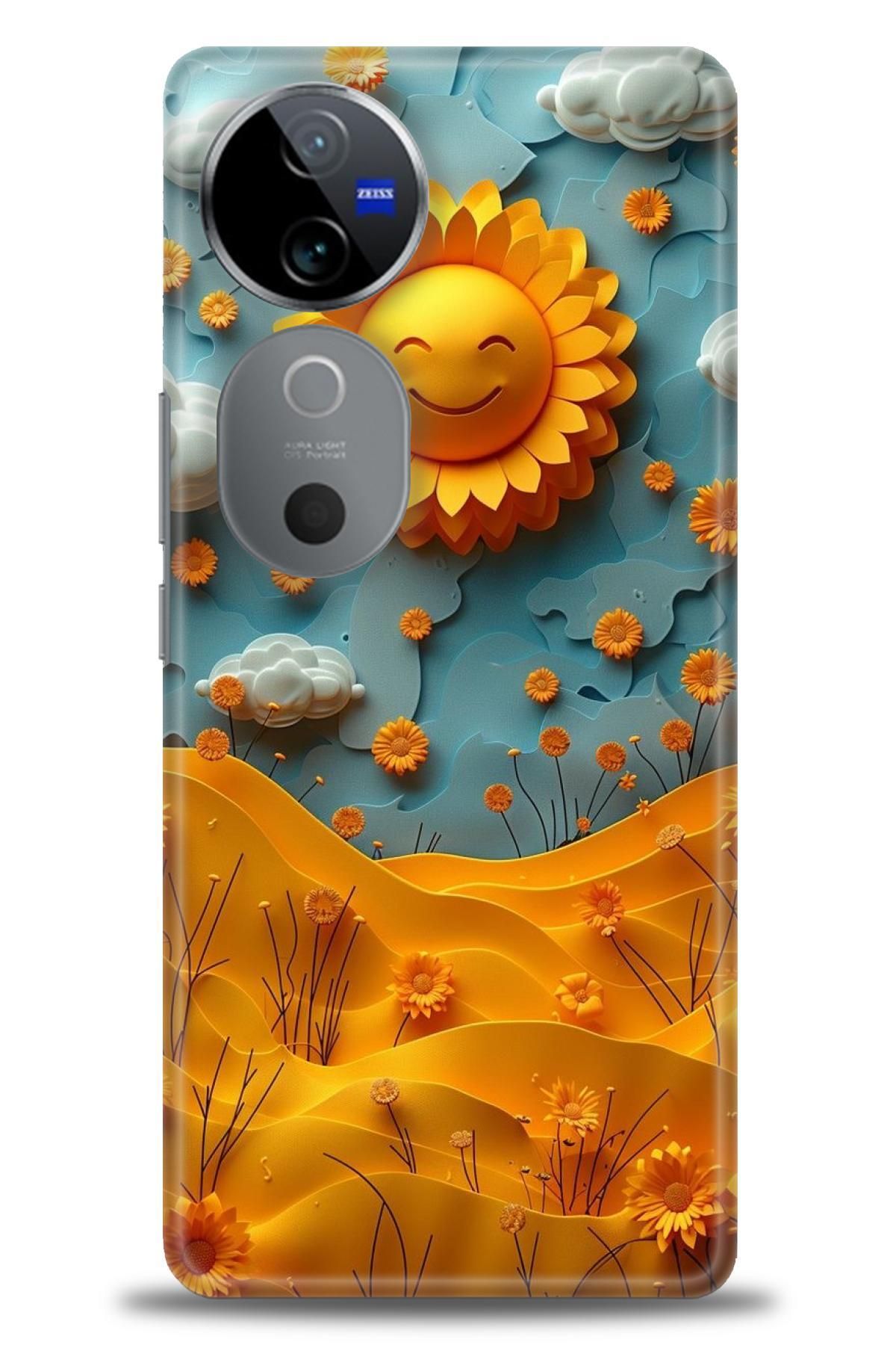 CooperTech Vivo V40 5G İle Uyumlu HD Baskılı Silikon Kılıf - ÖzelSeriVivo - 2824