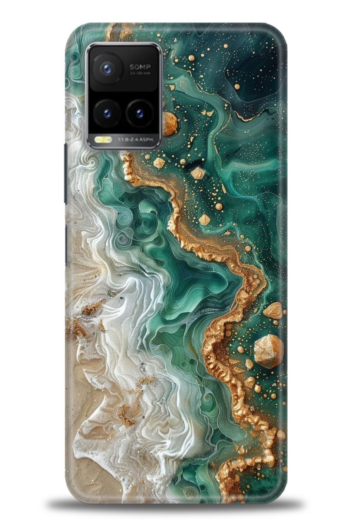 CooperTech Vivo Y33S / Y32 İle Uyumlu HD Baskılı Silikon Kılıf / Y V ÖzelSeri Vivo - 2968