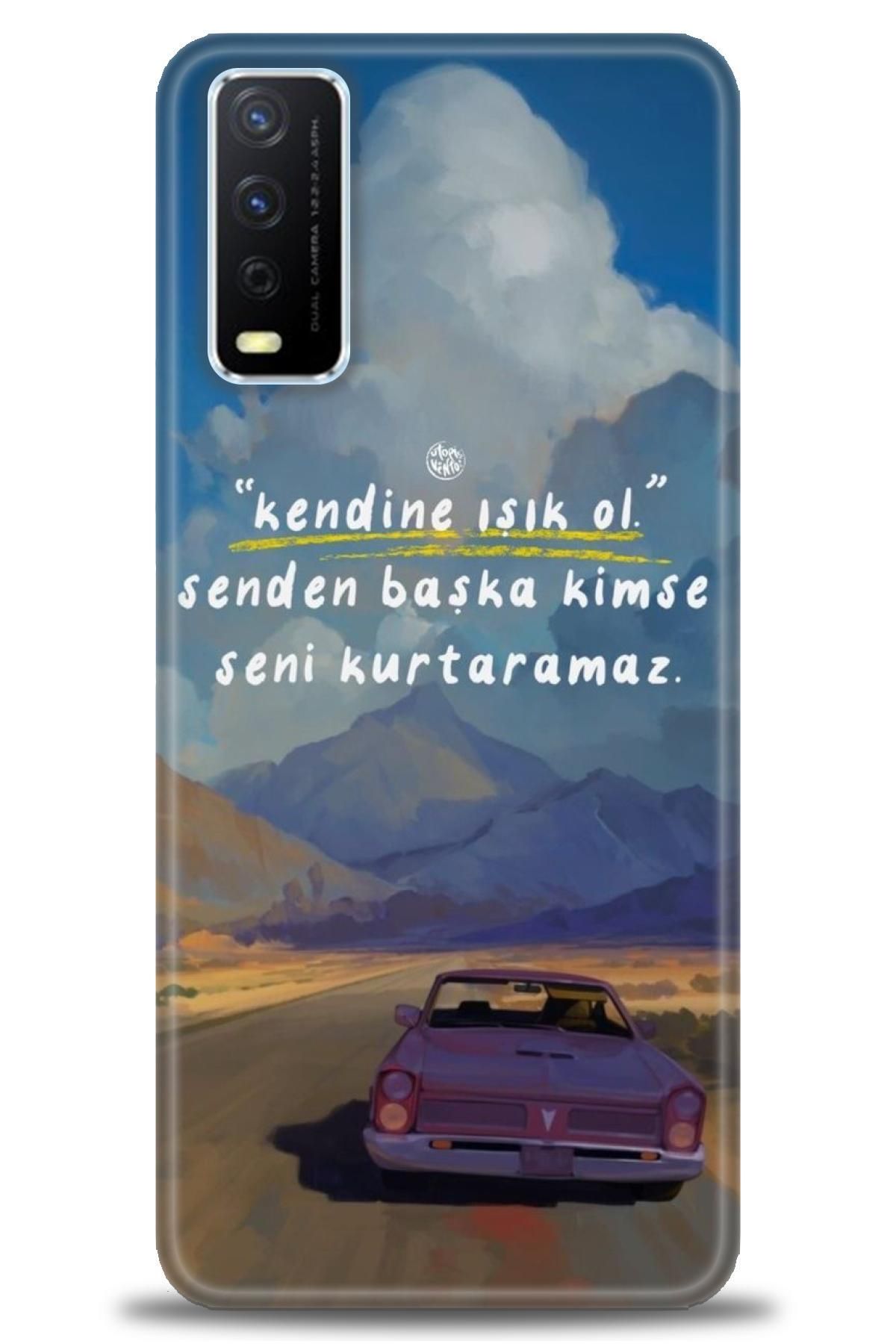 CooperTech Vivo Y11S İle Uyumlu HD Baskılı Silikon Kılıf - ÖzelSeriVivo - 2137