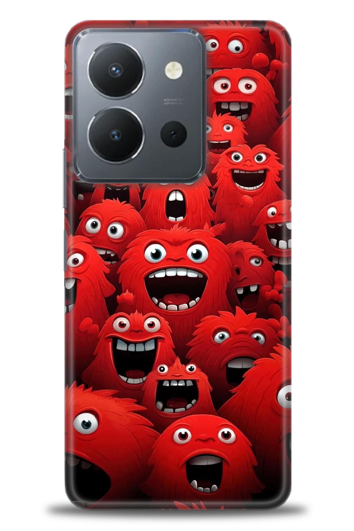 CooperTech Vivo Y36 4G İle Uyumlu HD Baskılı Silikon Kılıf / Y V ÖzelSeri Vivo - 2262