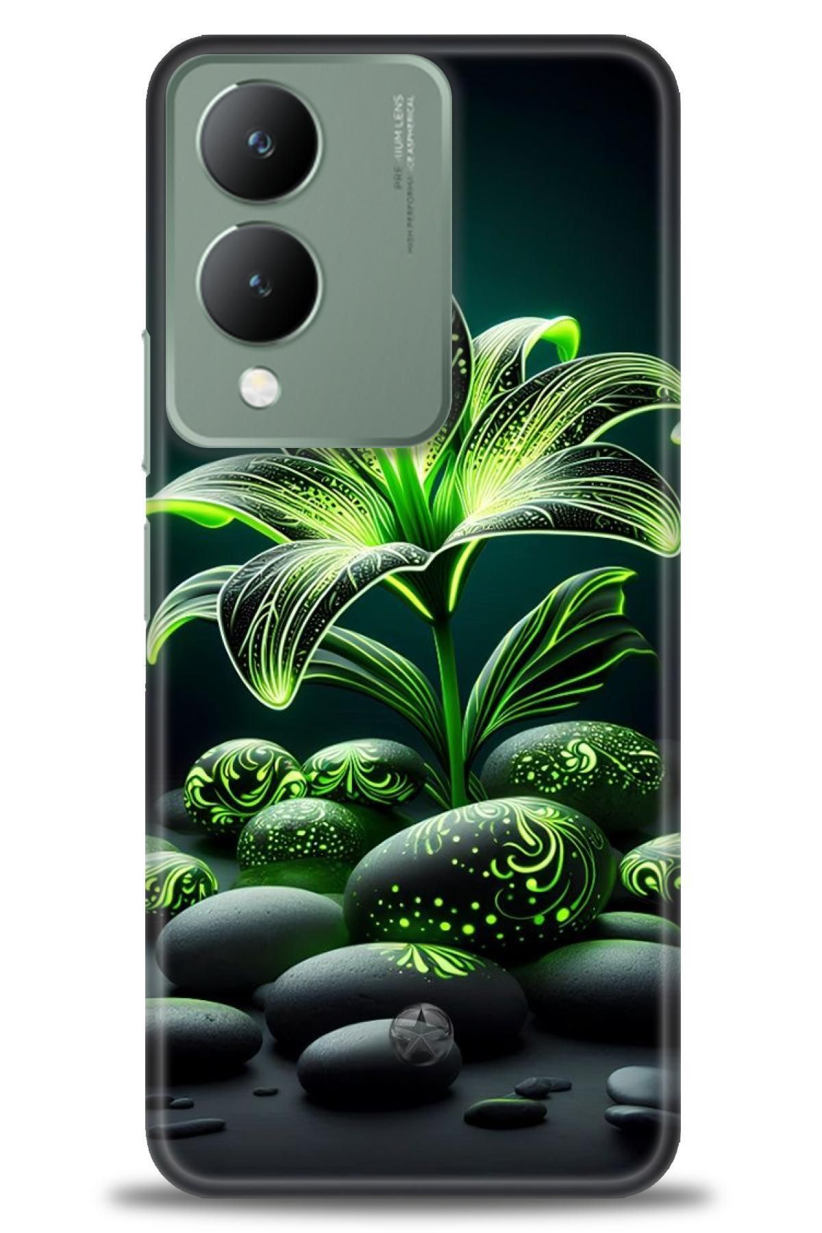 CooperTech Vivo Y17S İle Uyumlu HD Baskılı Silikon Kılıf / Y V ÖzelSeri Vivo - 2038