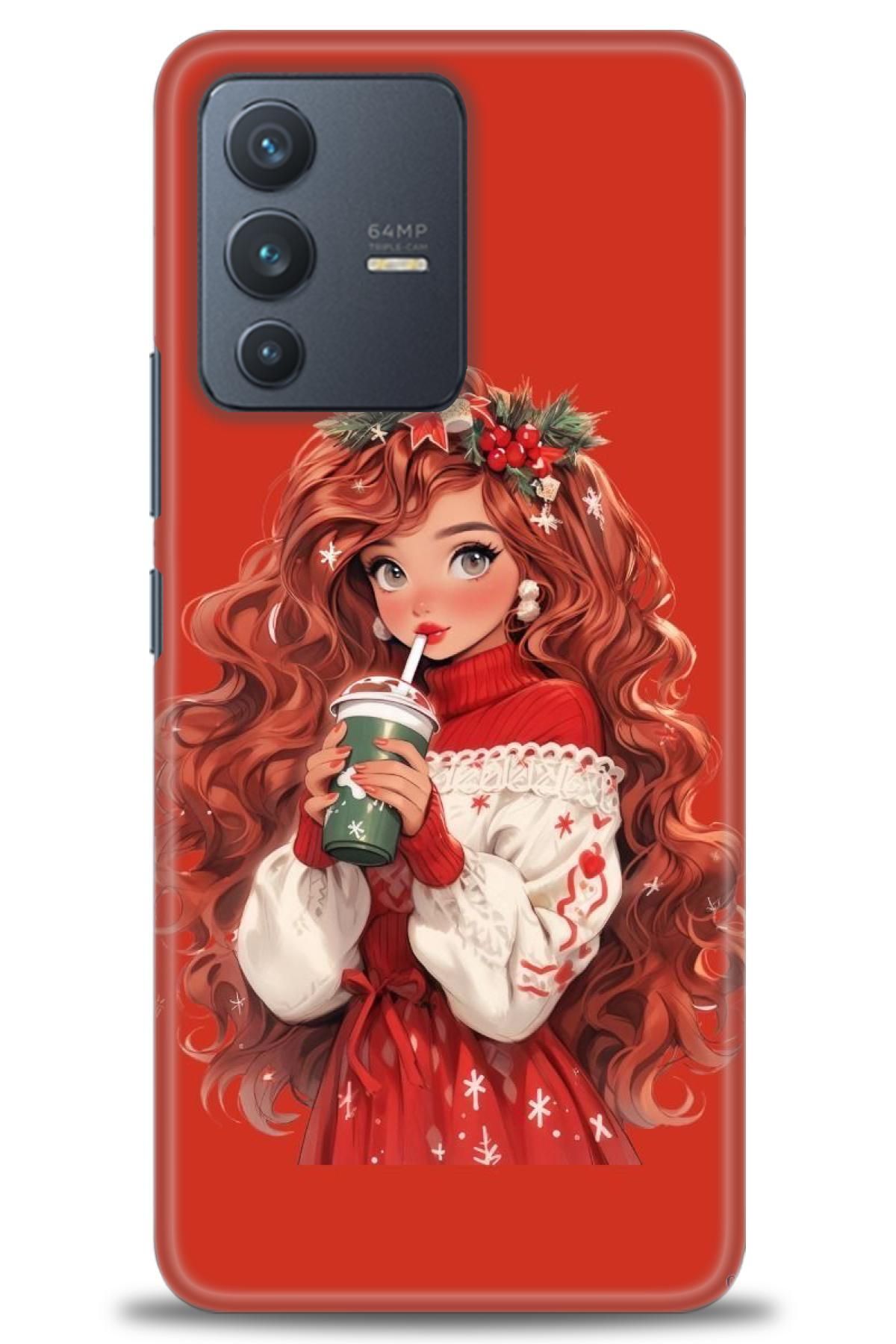 CooperTech Vivo V23 5G İle Uyumlu HD Baskılı Silikon Kılıf - ÖzelSeriVivo - 2228