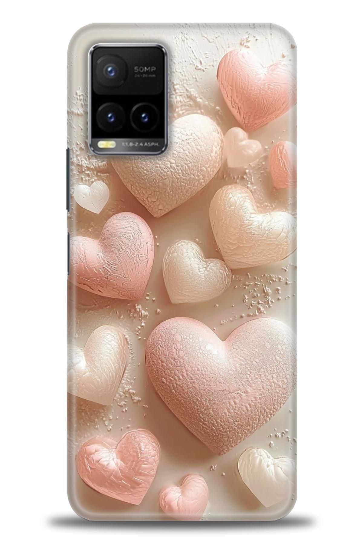 CooperTech Vivo Y21S / Y21 İle Uyumlu HD Baskılı Silikon Kılıf / Y V ÖzelSeri Vivo - 2918