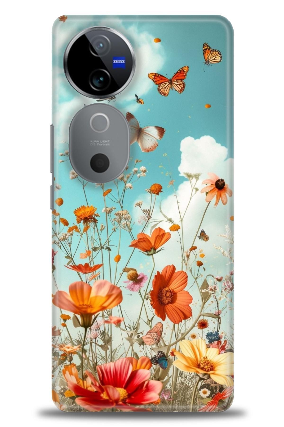CooperTech Vivo V40 5G İle Uyumlu HD Baskılı Silikon Kılıf / Y V ÖzelSeri Vivo - 2923