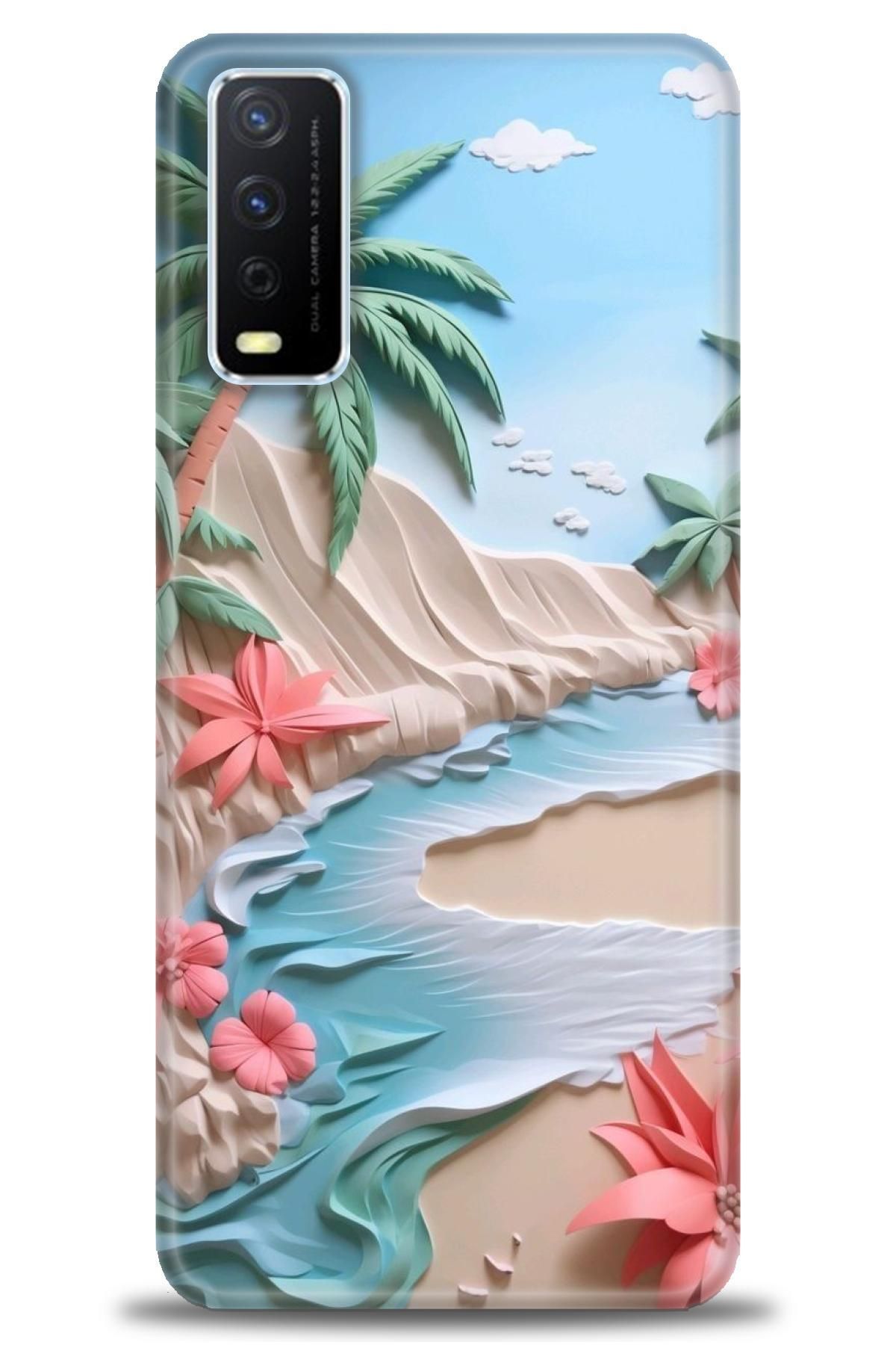 CooperTech Vivo Y11S İle Uyumlu HD Baskılı Silikon Kılıf / Y V ÖzelSeri Vivo - 2230