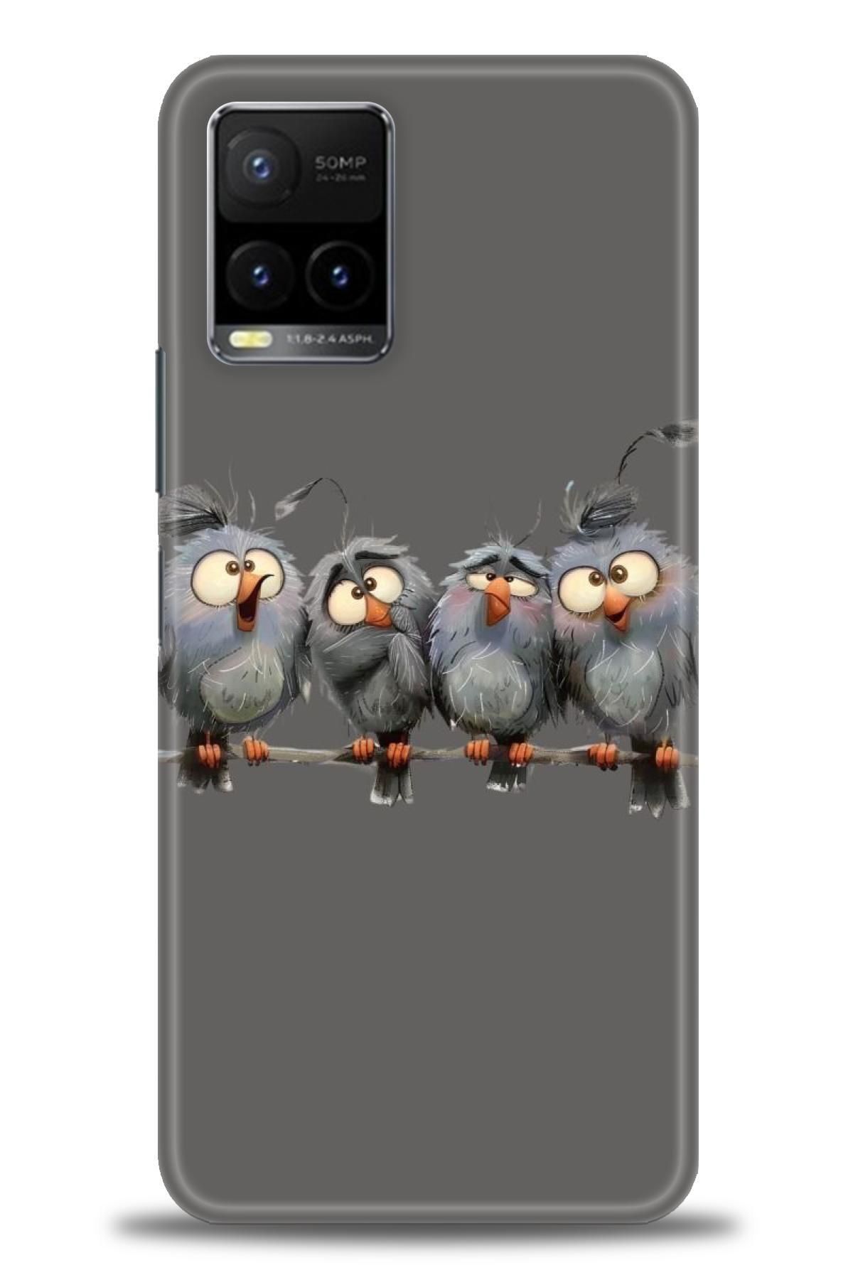 CooperTech Vivo Y21S / Y21 İle Uyumlu HD Baskılı Silikon Kılıf / Y V ÖzelSeri Vivo - 2745