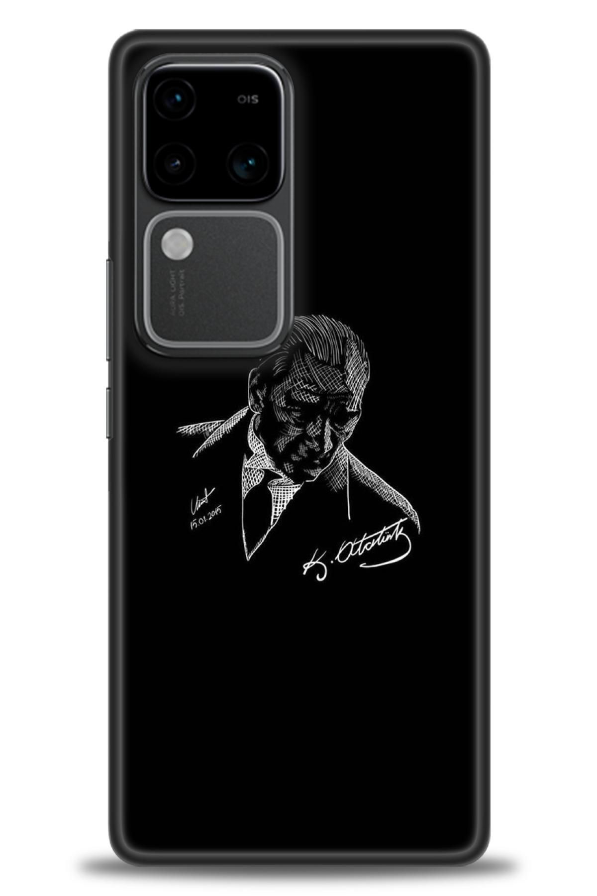 CooperTech Vivo V30 İle Uyumlu HD Baskılı Silikon Kılıf / Y V ÖzelSeri Vivo - 2412
