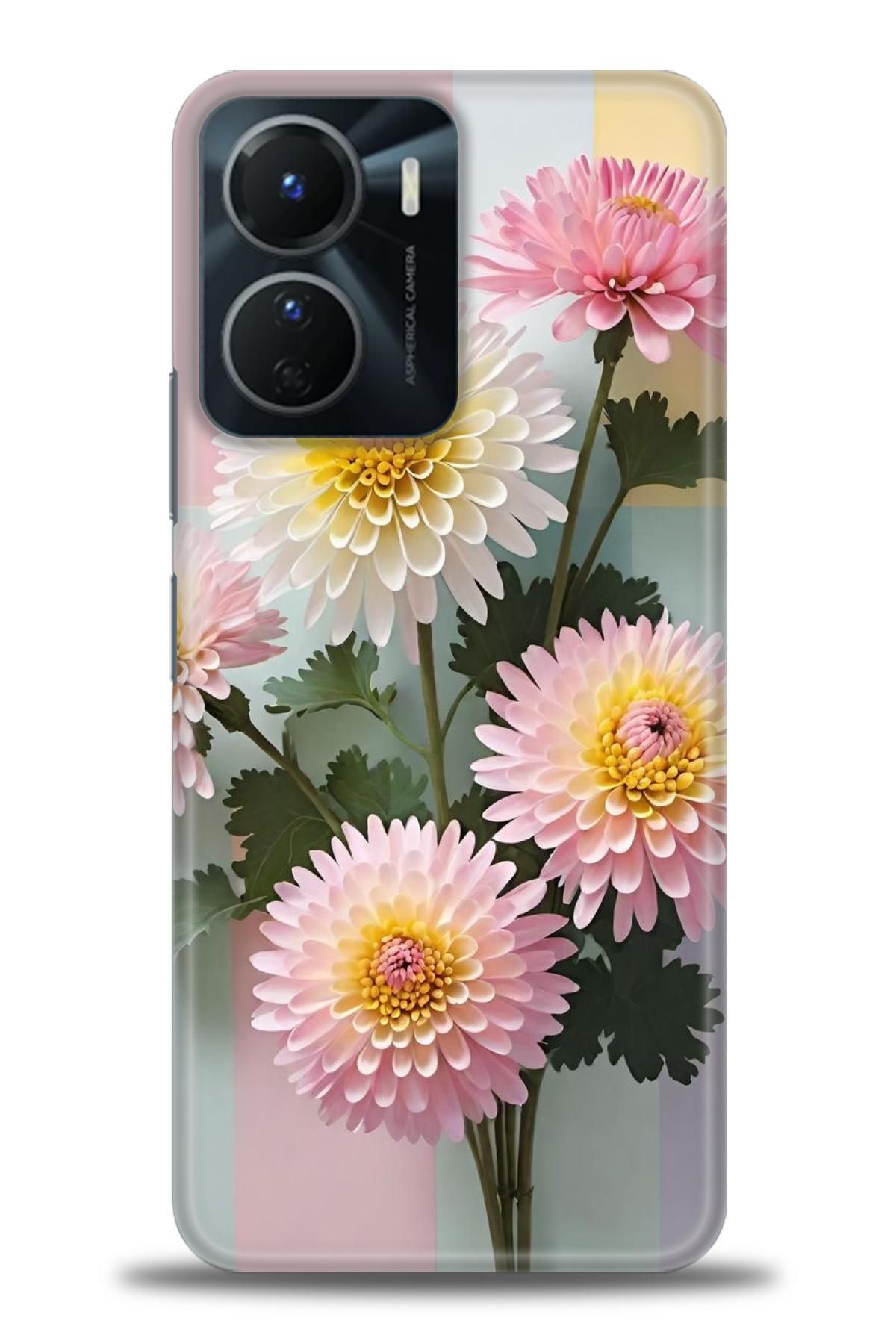 CooperTech Vivo Y16 İle Uyumlu HD Baskılı Silikon Kılıf - ÖzelSeriVivo - 2697