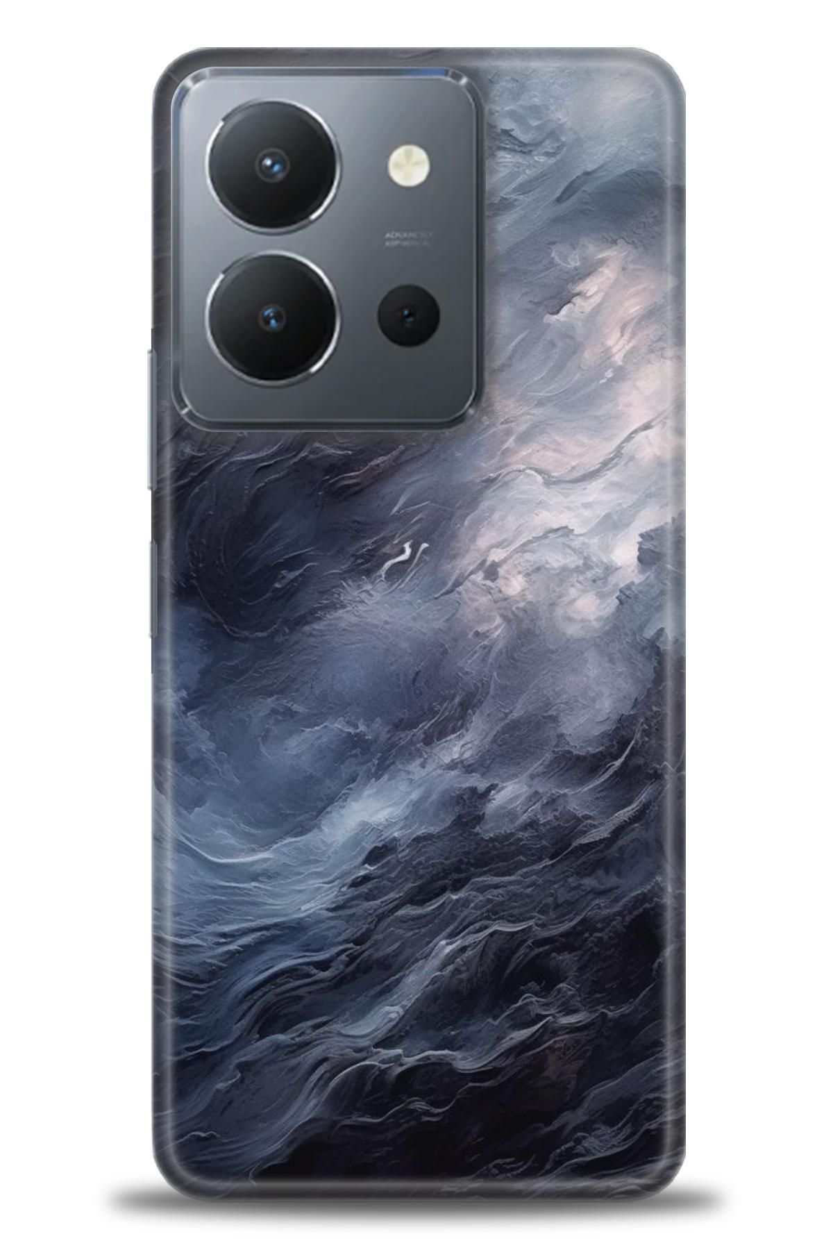 CooperTech Vivo Y36 4G İle Uyumlu HD Baskılı Silikon Kılıf / Y V ÖzelSeri Vivo - 2786