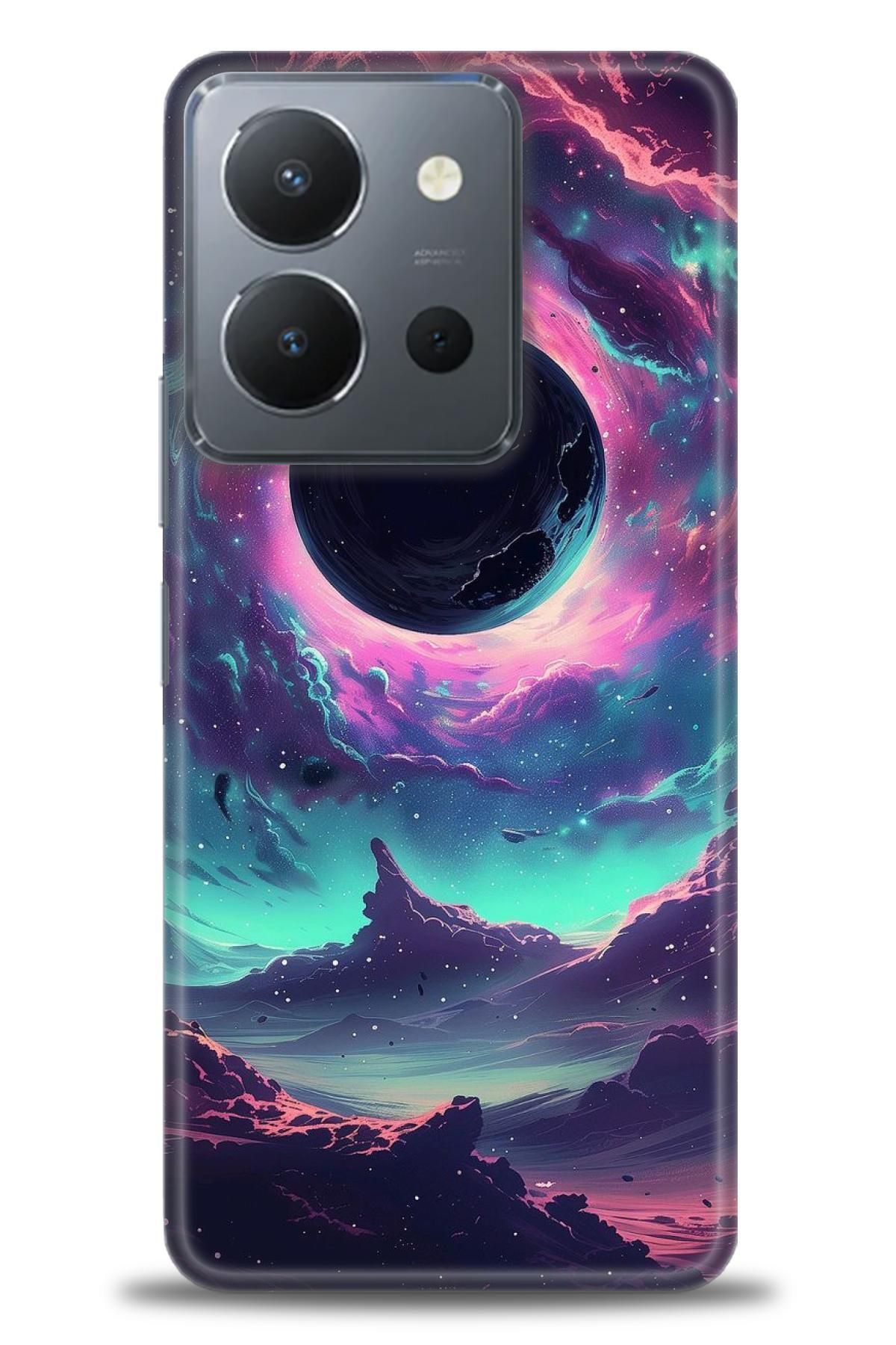 CooperTech Vivo Y36 4G İle Uyumlu HD Baskılı Silikon Kılıf / Y V ÖzelSeri Vivo - 2744