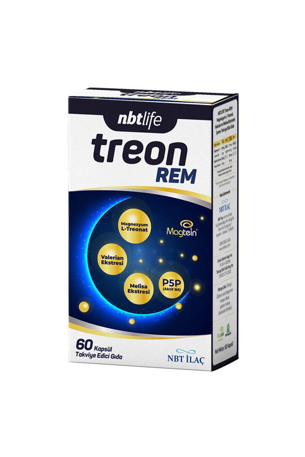 NBT Life NbtLife Treon REM 60 Kapsül