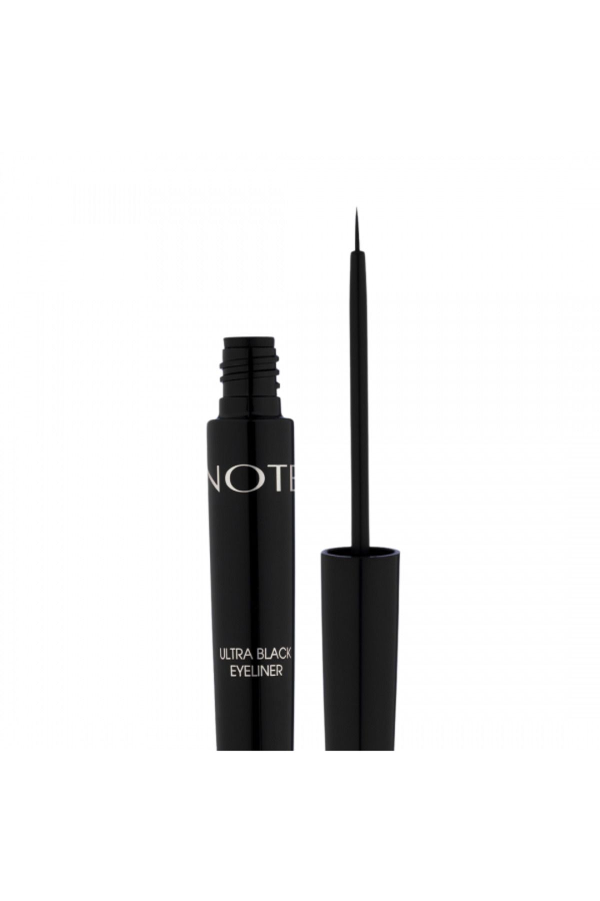 NOTE Eyeliner Ultra Black Cu Peniță Subțire – Negru - One Size