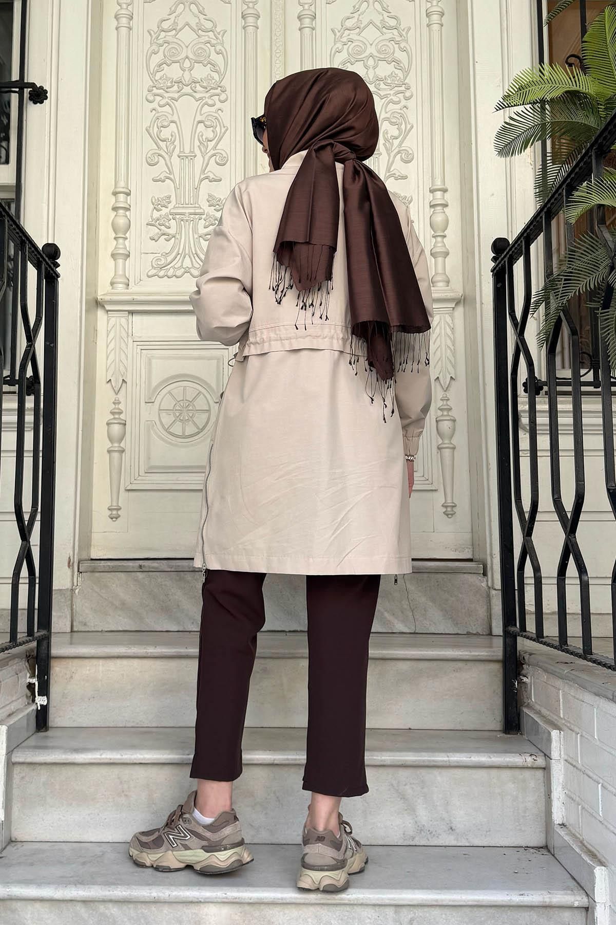 Moodbasic-Trench Mb25.69 Beige 4