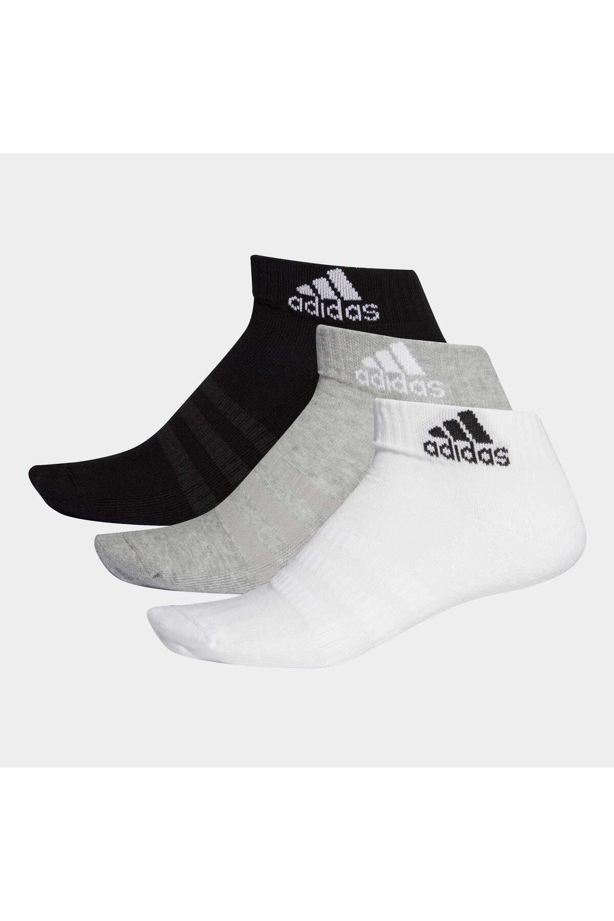 adidas Cushioned Ankle Socks - 3 Pairs