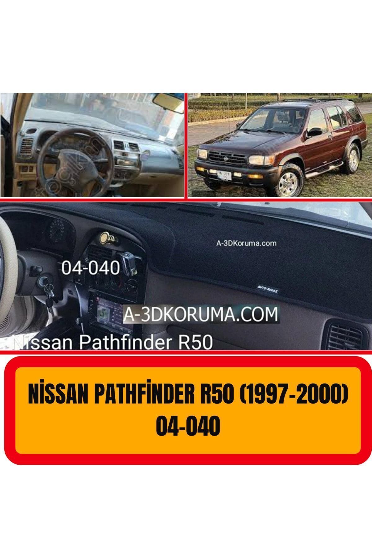 A3D TORPİDO KORUMA-Nissan Pathfinder R50 1997-2000 Front Chest and Panel Protection - A3D/3D with Torpedo and Case Detail 1