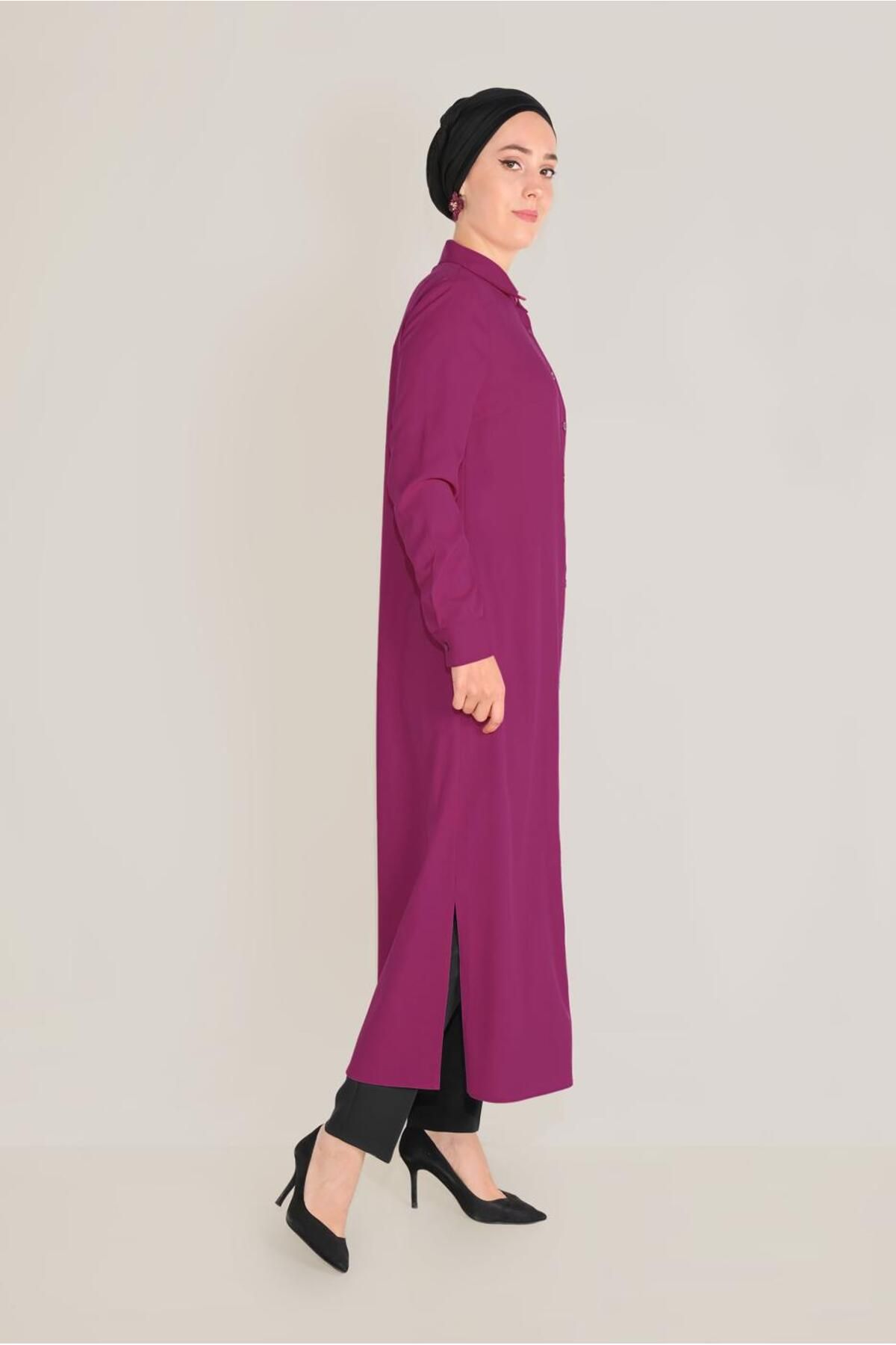 Alvina-Size Button Tunic 40659 2