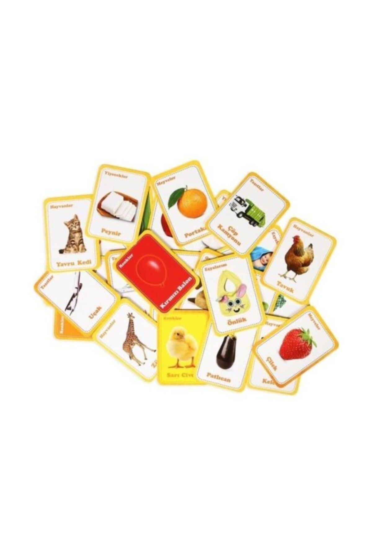 Diytoy 3'lü Flash Kart Seti (ilk 50 Sözcük Ilk Zeka Kartları Ve Ilk 50 Meyve Sebze) fotoğrafı 4 (önizleme)