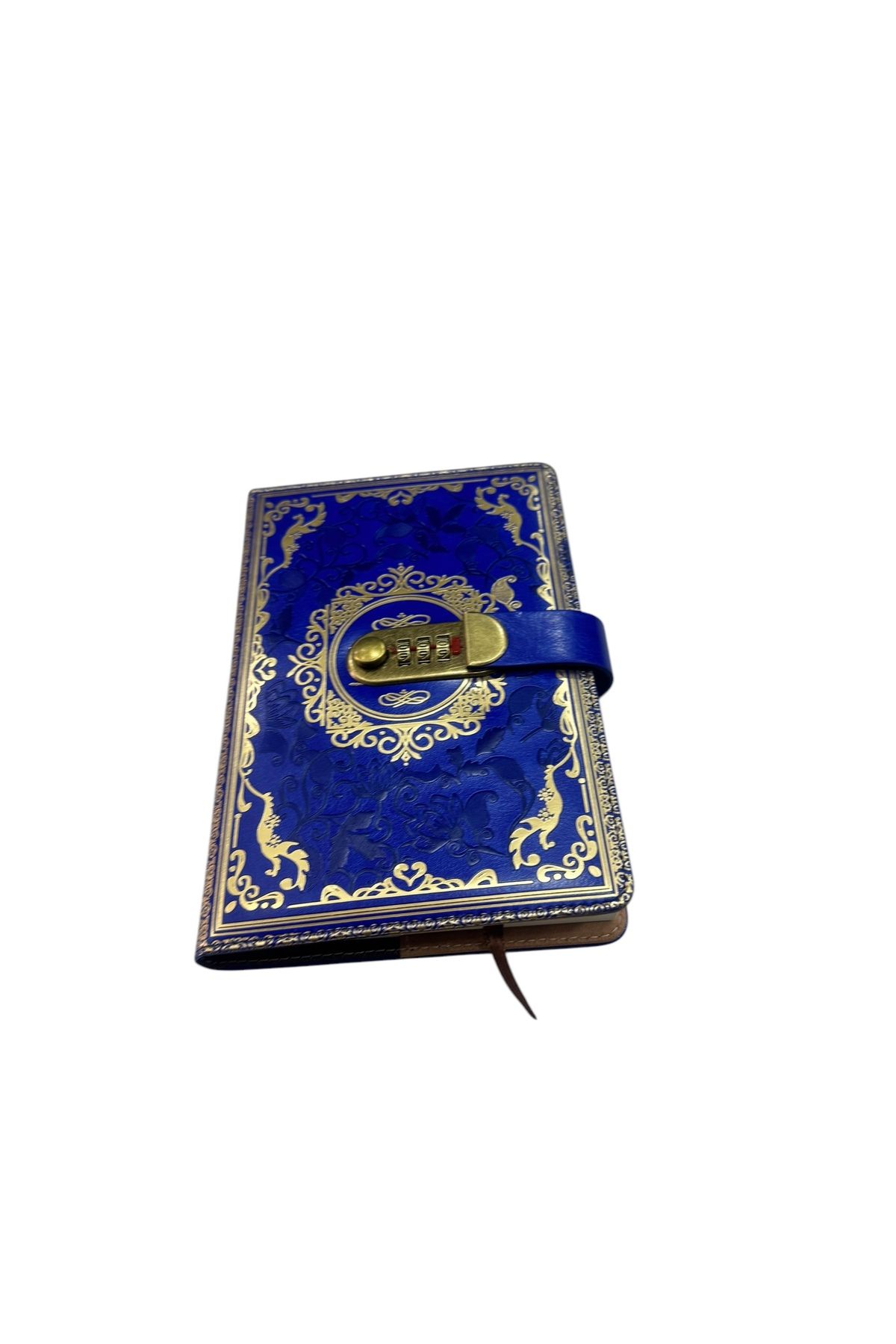 seymenbıçakçılık-A B6 B6 Retro Password Book with Lock Diary Creative Hand Ledger Student Notepad Stationery Notebook 2